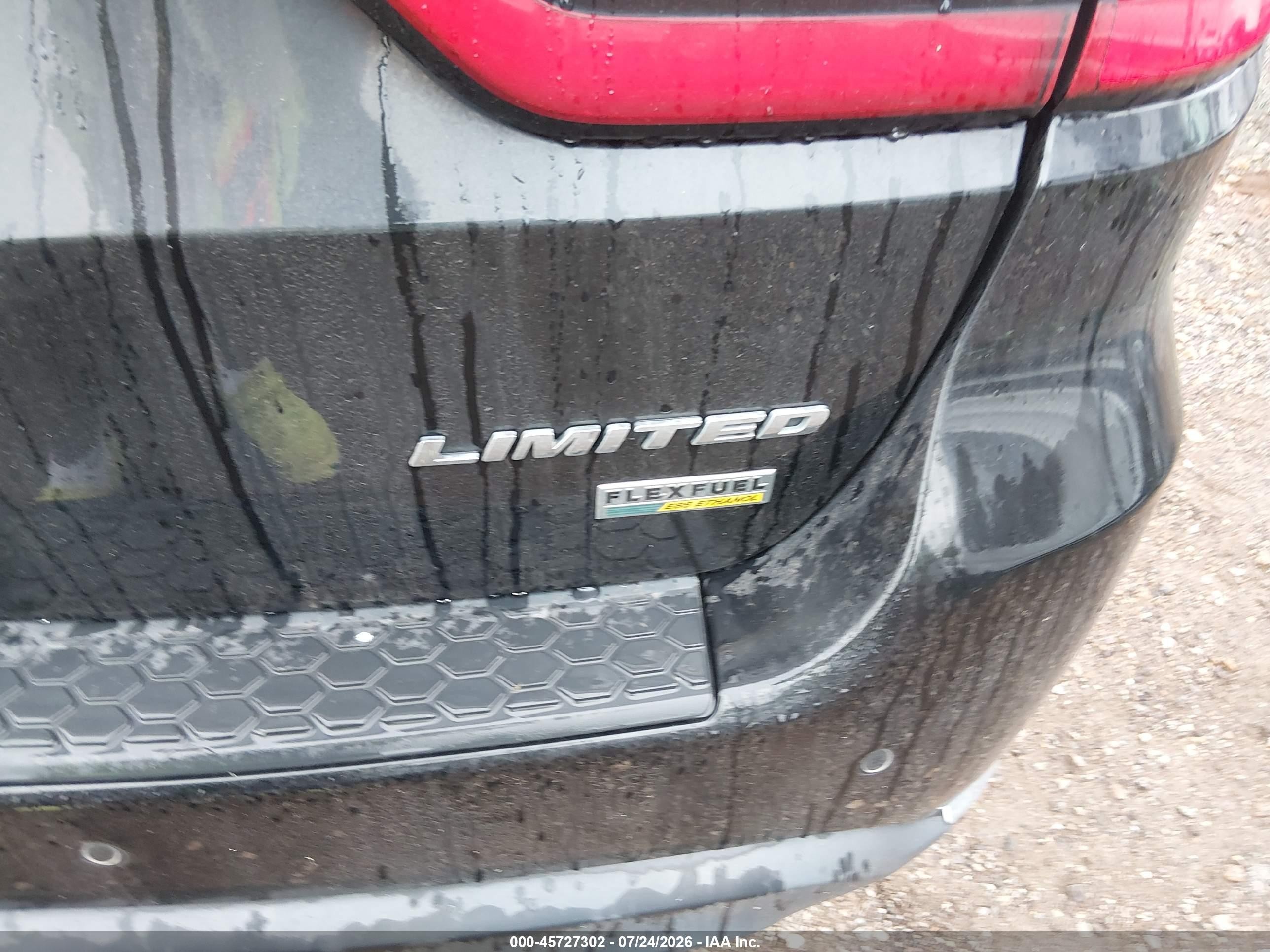 2015 Dodge Durango Limited Black vin: 1C4RDJDG0FC810325