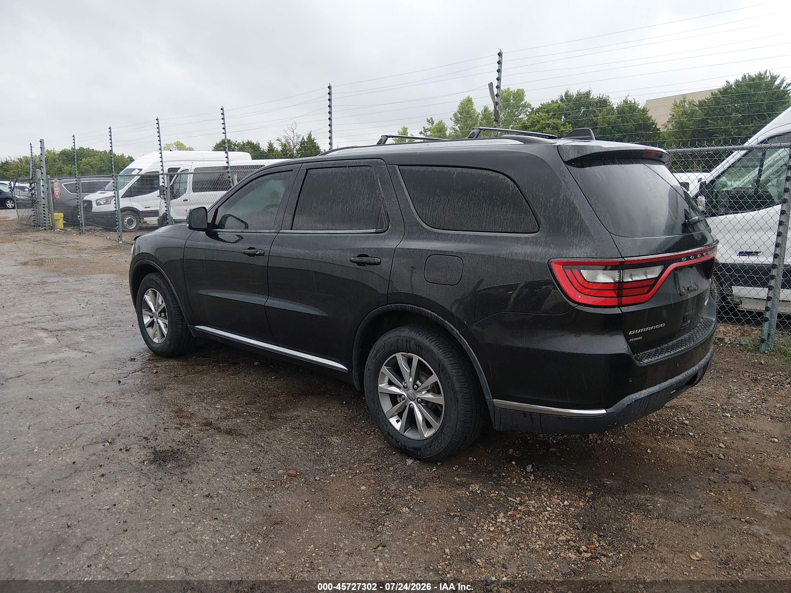 2015 Dodge Durango Limited Black vin: 1C4RDJDG0FC810325