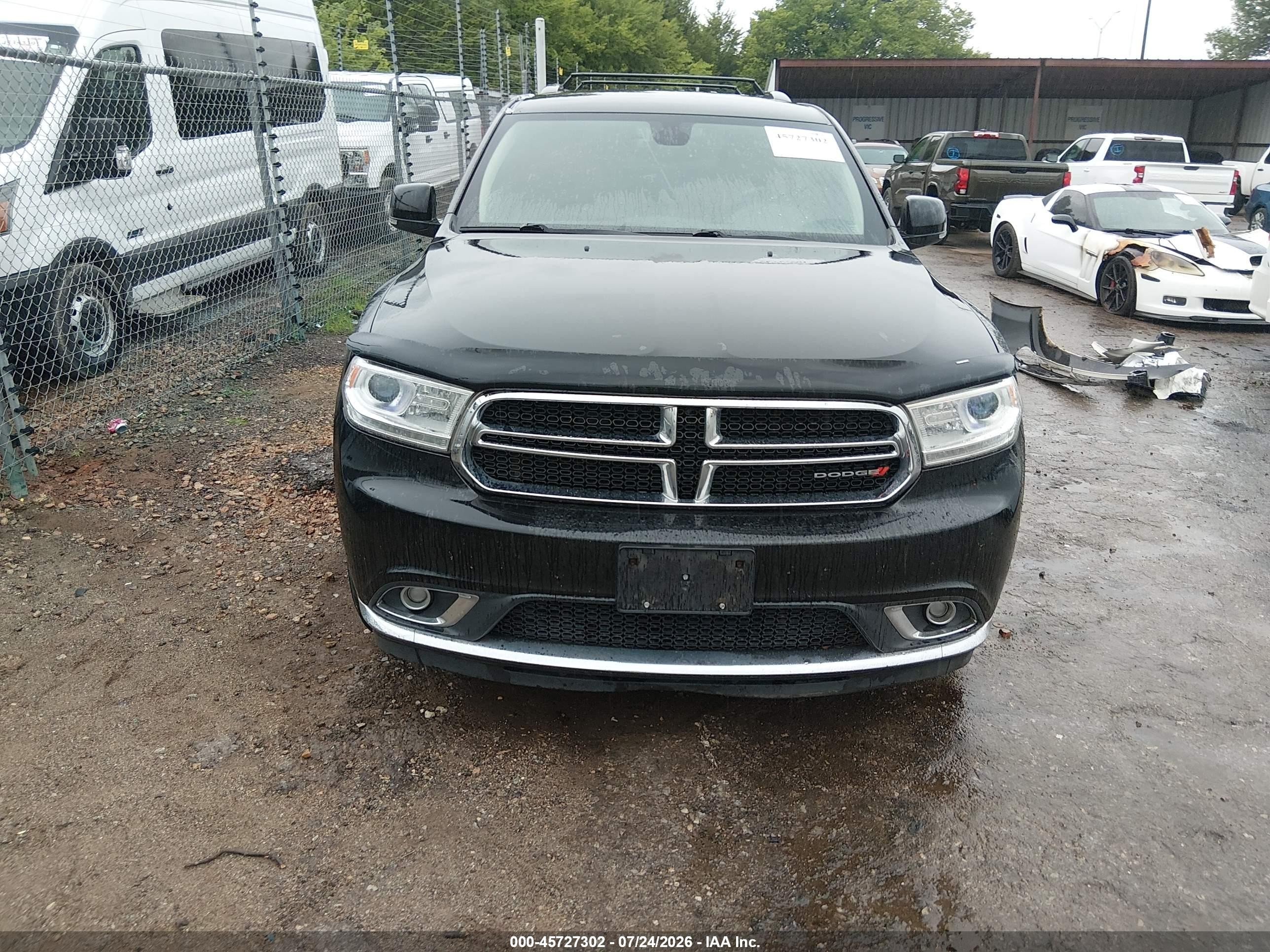 2015 Dodge Durango Limited Black vin: 1C4RDJDG0FC810325