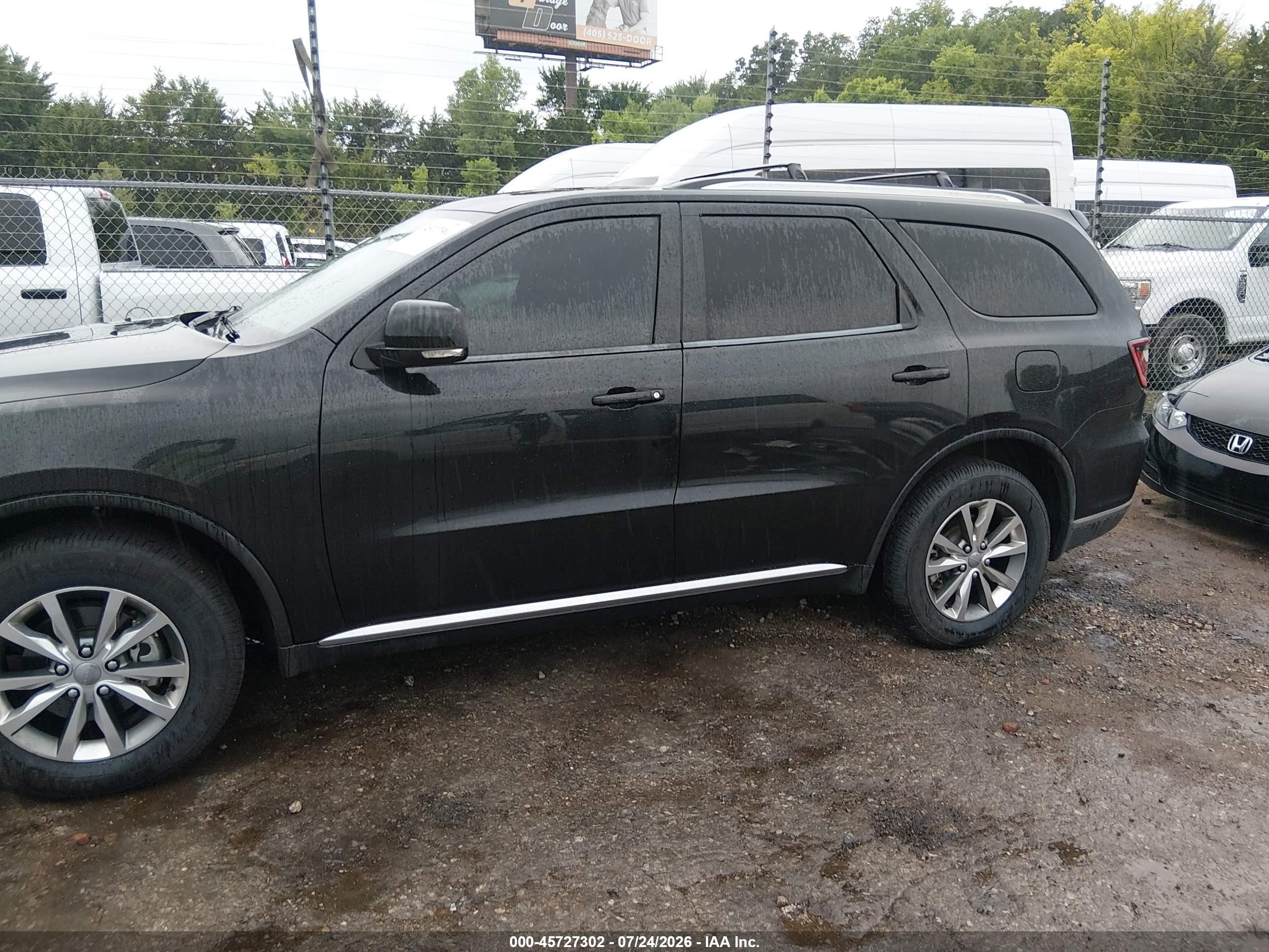 2015 Dodge Durango Limited Black vin: 1C4RDJDG0FC810325