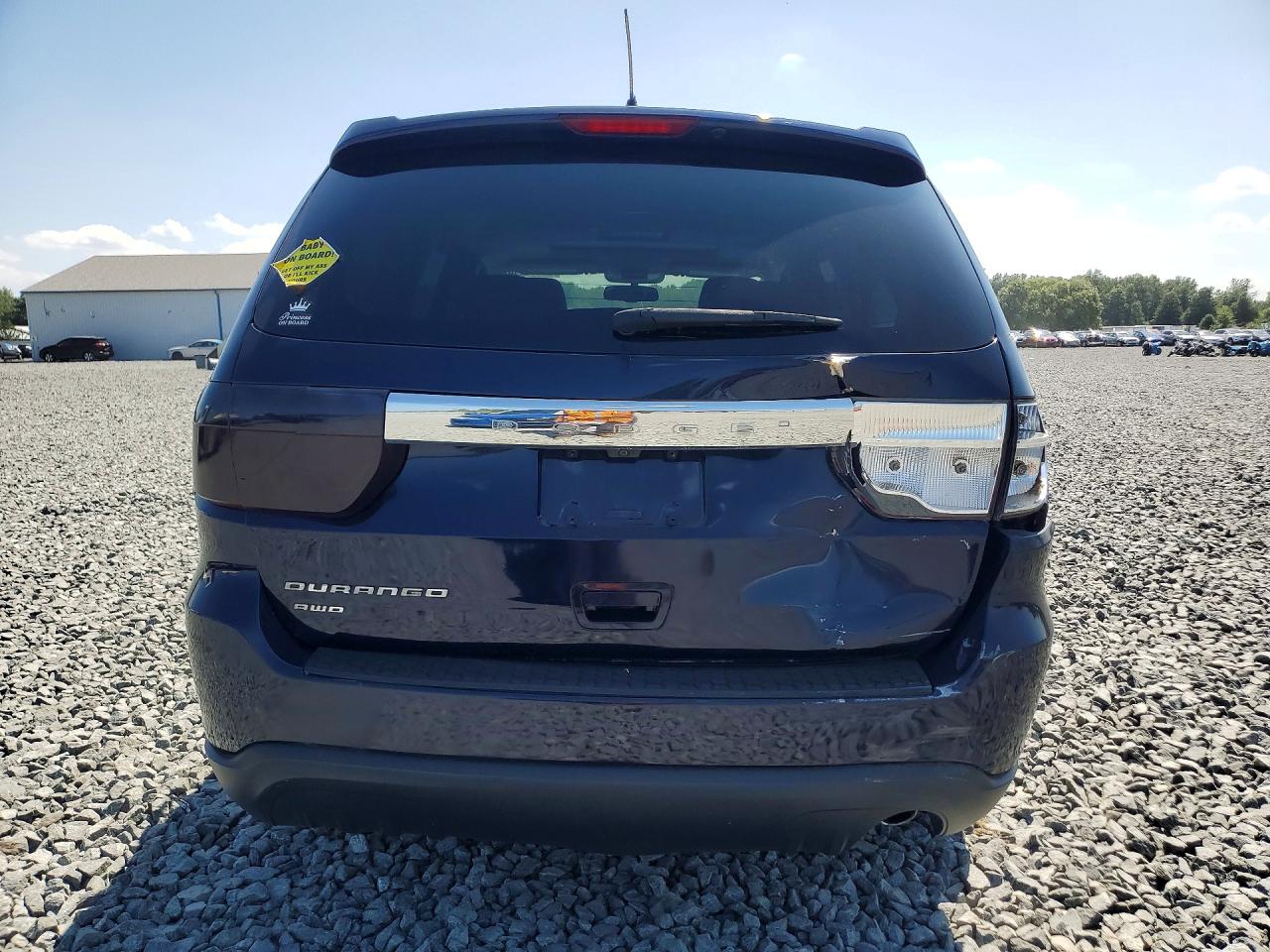 2012 Dodge Durango Crew Blue vin: 1C4RDJDG1CC337112