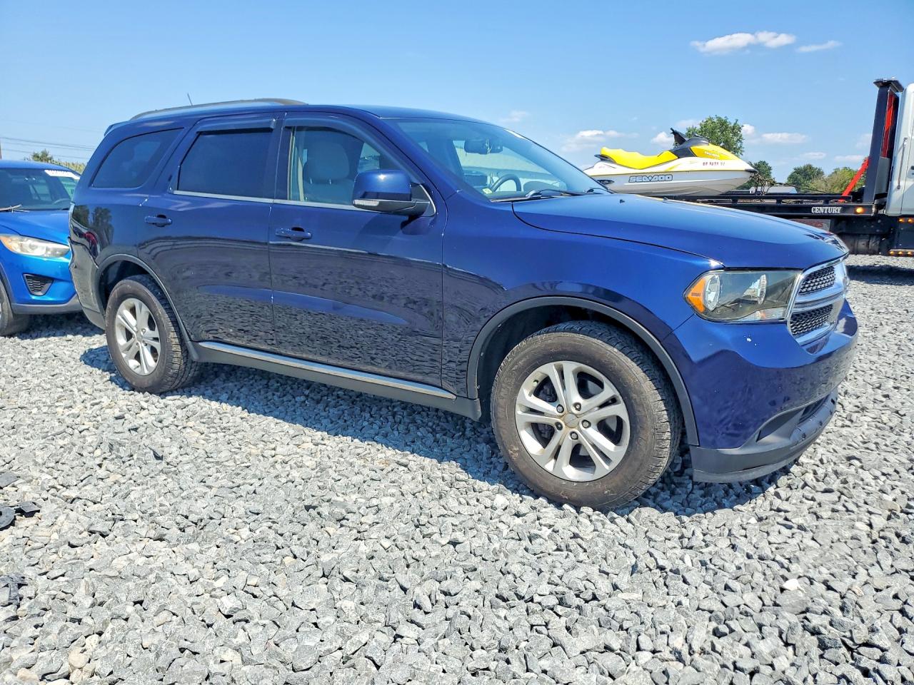 2012 Dodge Durango Crew Blue vin: 1C4RDJDG1CC337112