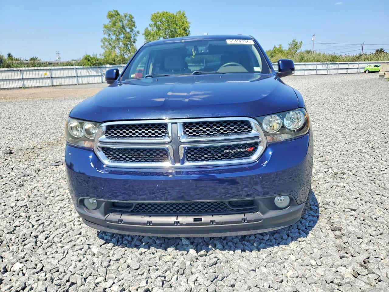 2012 Dodge Durango Crew Blue vin: 1C4RDJDG1CC337112
