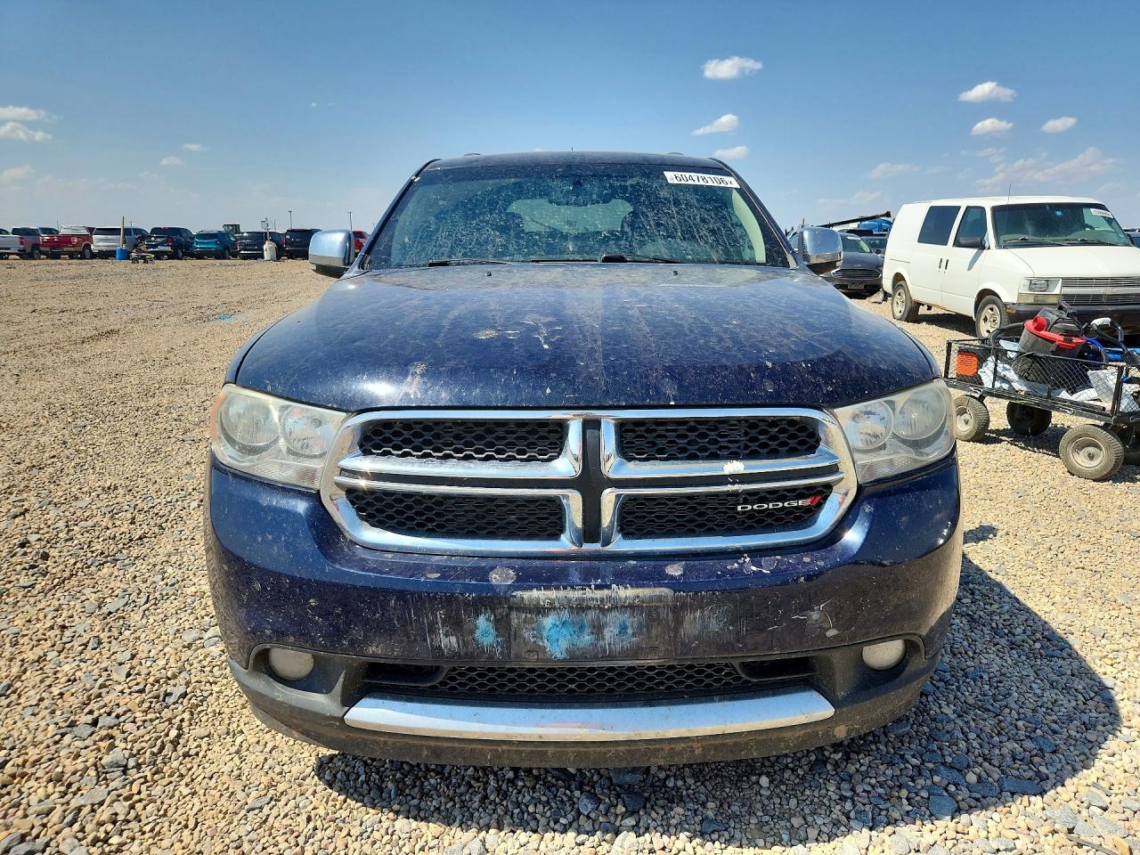 2013 Dodge Durango Crew Синий vin: 1C4RDJDG1DC554189