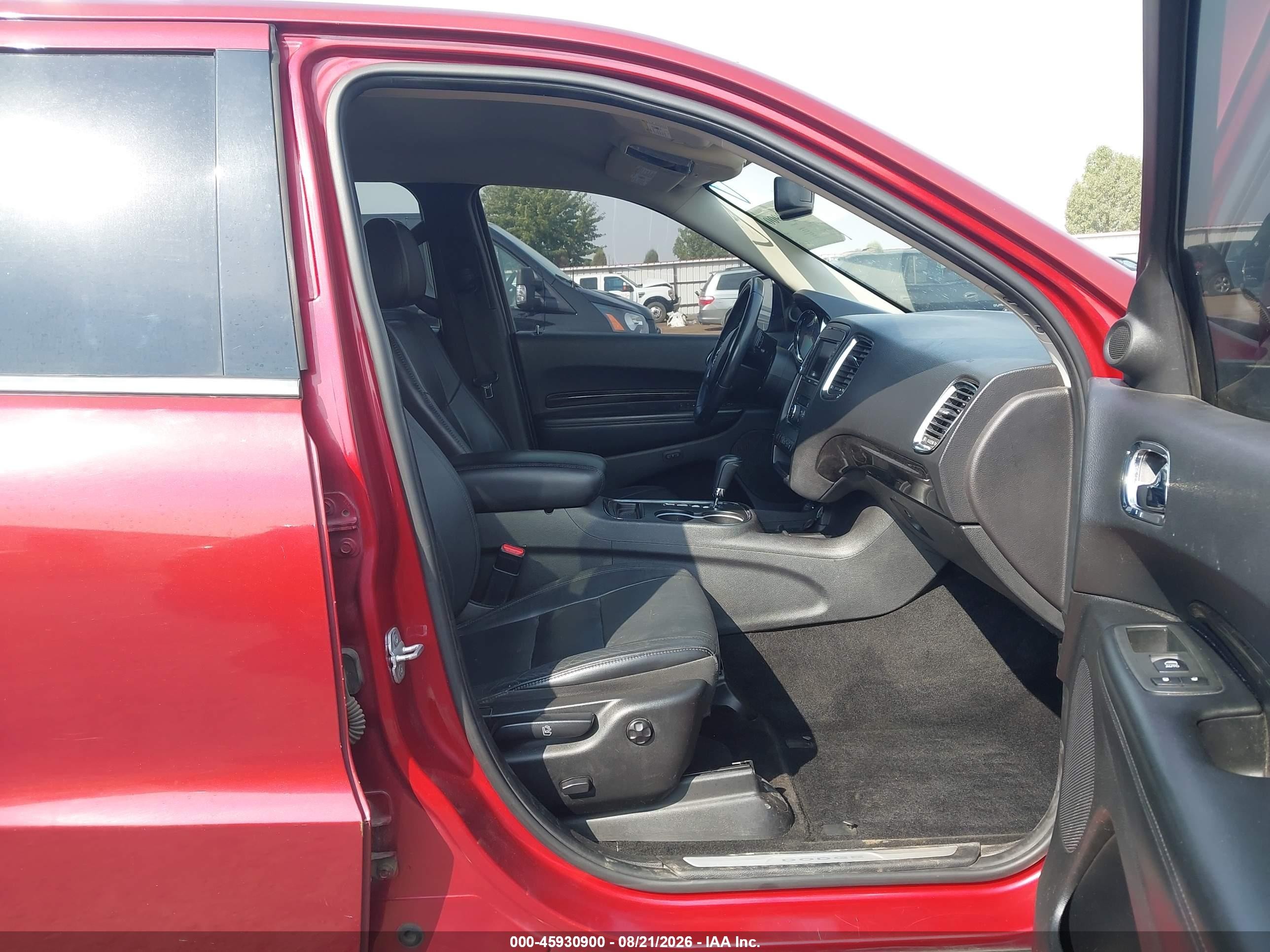 2013 Dodge Durango Crew Бордовый vin: 1C4RDJDG1DC661145