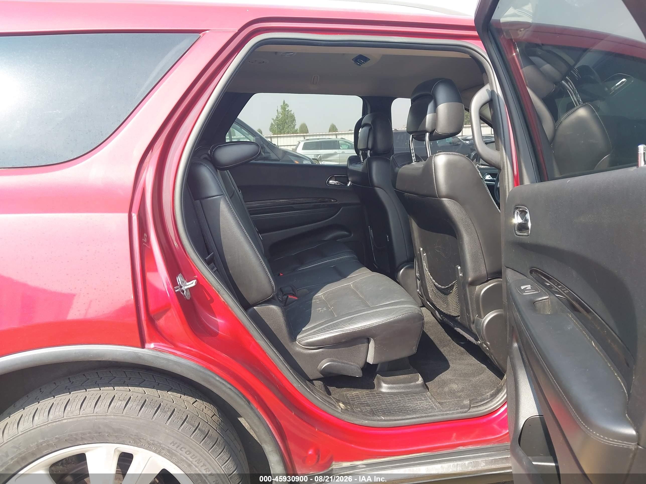 2013 Dodge Durango Crew Бордовый vin: 1C4RDJDG1DC661145