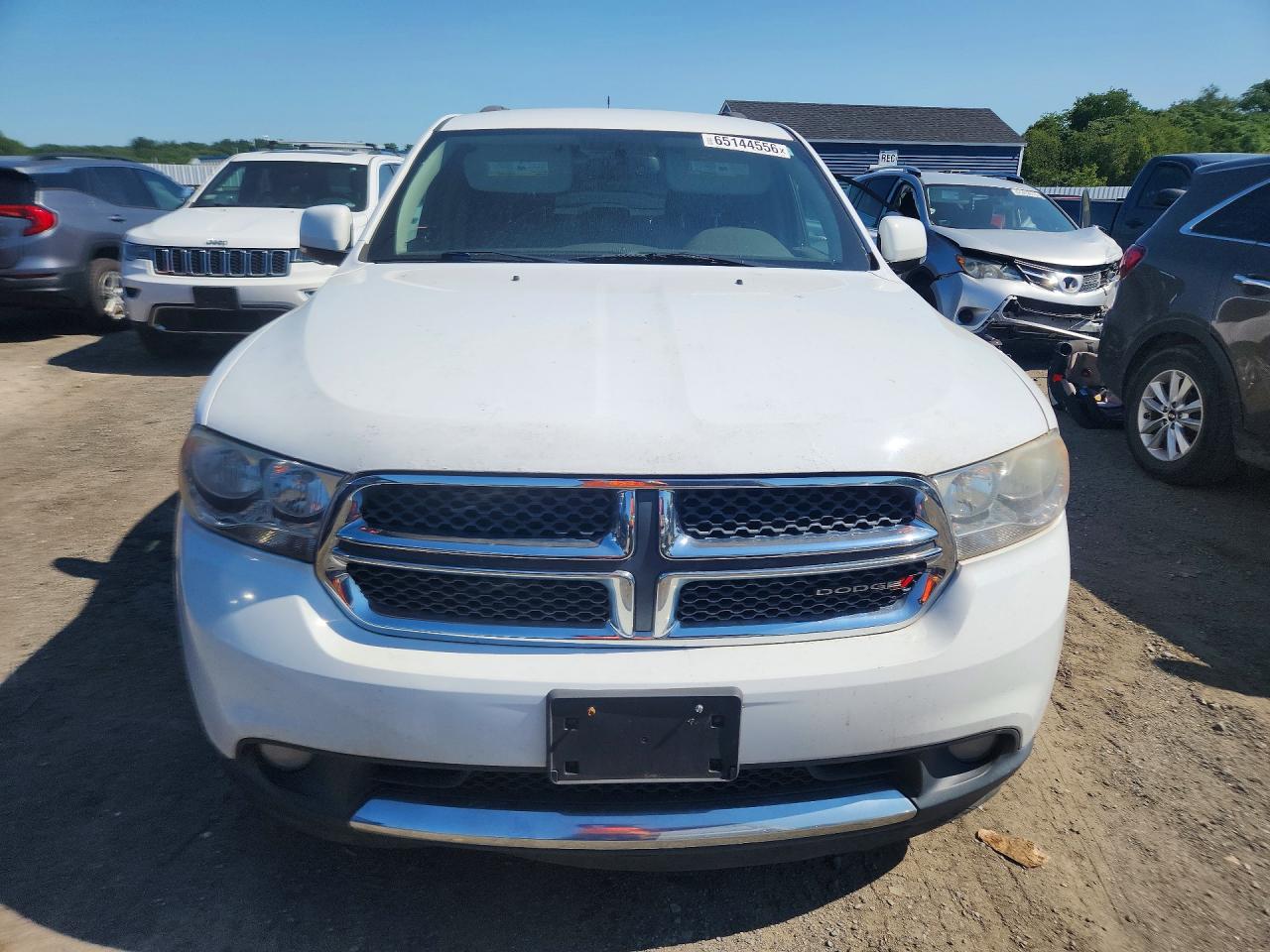 2013 Dodge Durango Crew White vin: 1C4RDJDG1DC665972