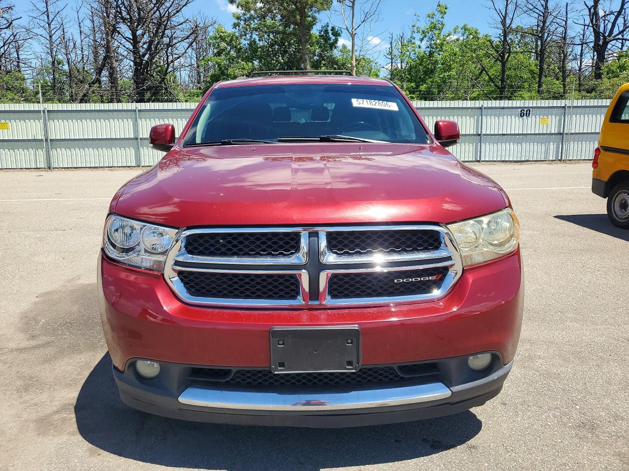 2013 Dodge Durano Red vin: 1C4RDJDG1DC669343