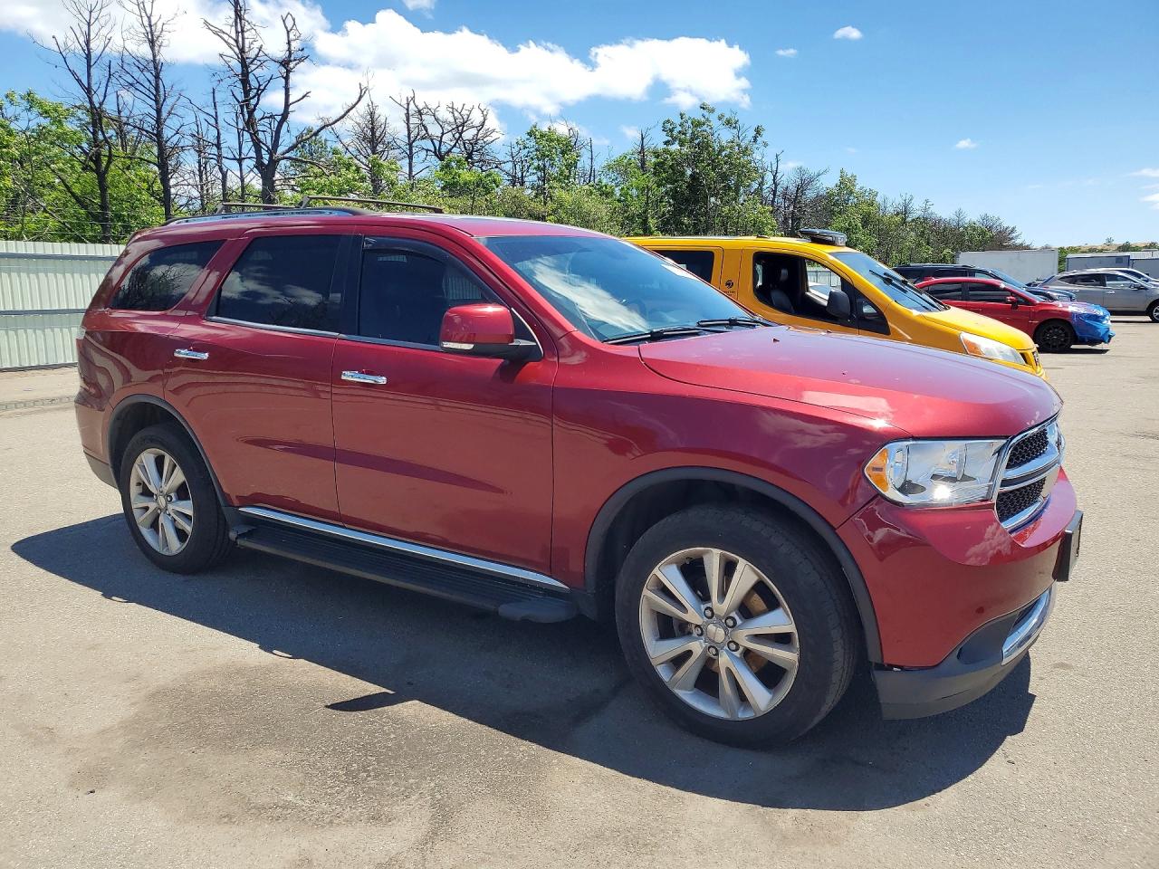 2013 Dodge Durano Red vin: 1C4RDJDG1DC669343