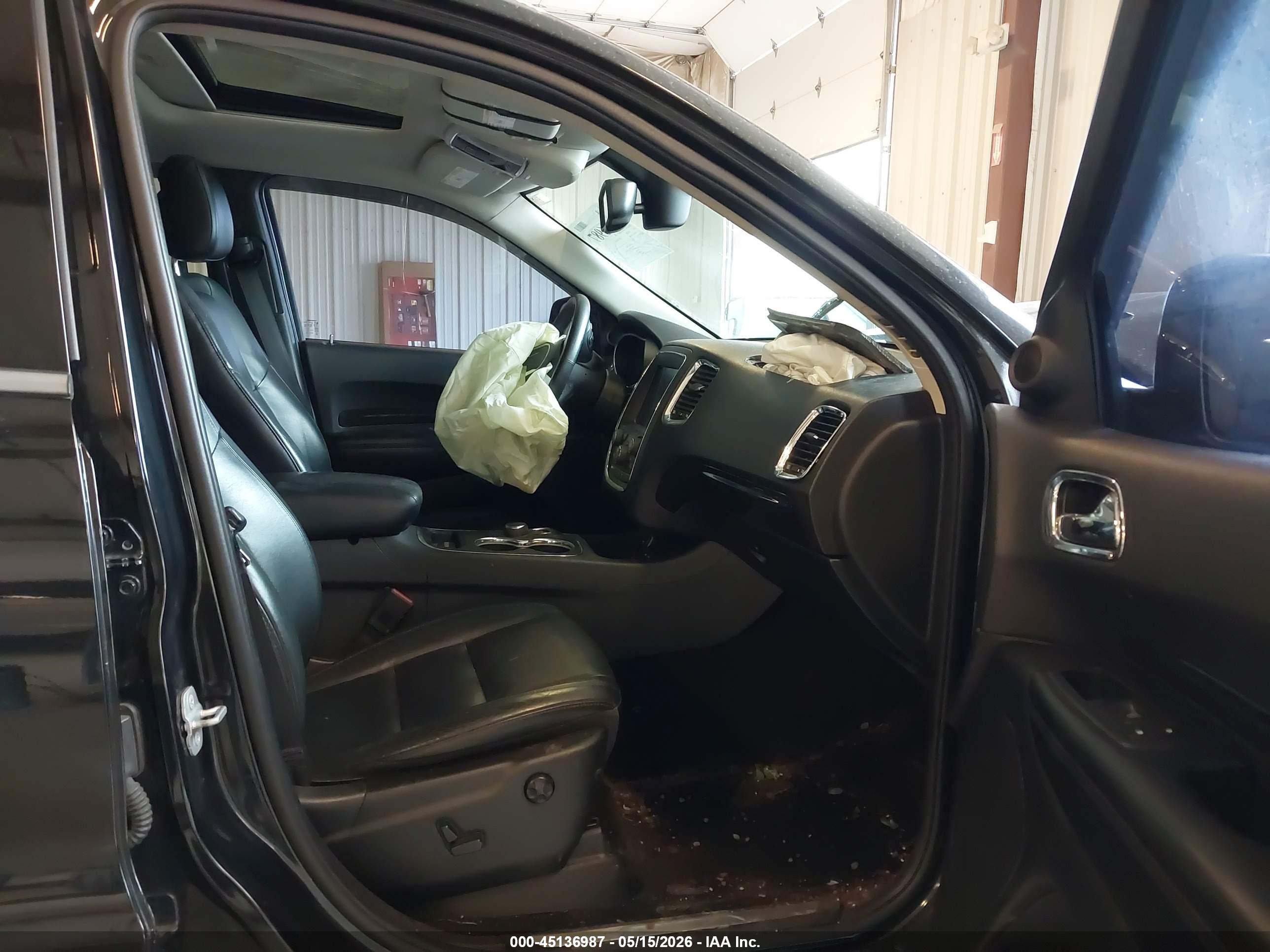 2014 Dodge Durango Limited Black vin: 1C4RDJDG1EC345410
