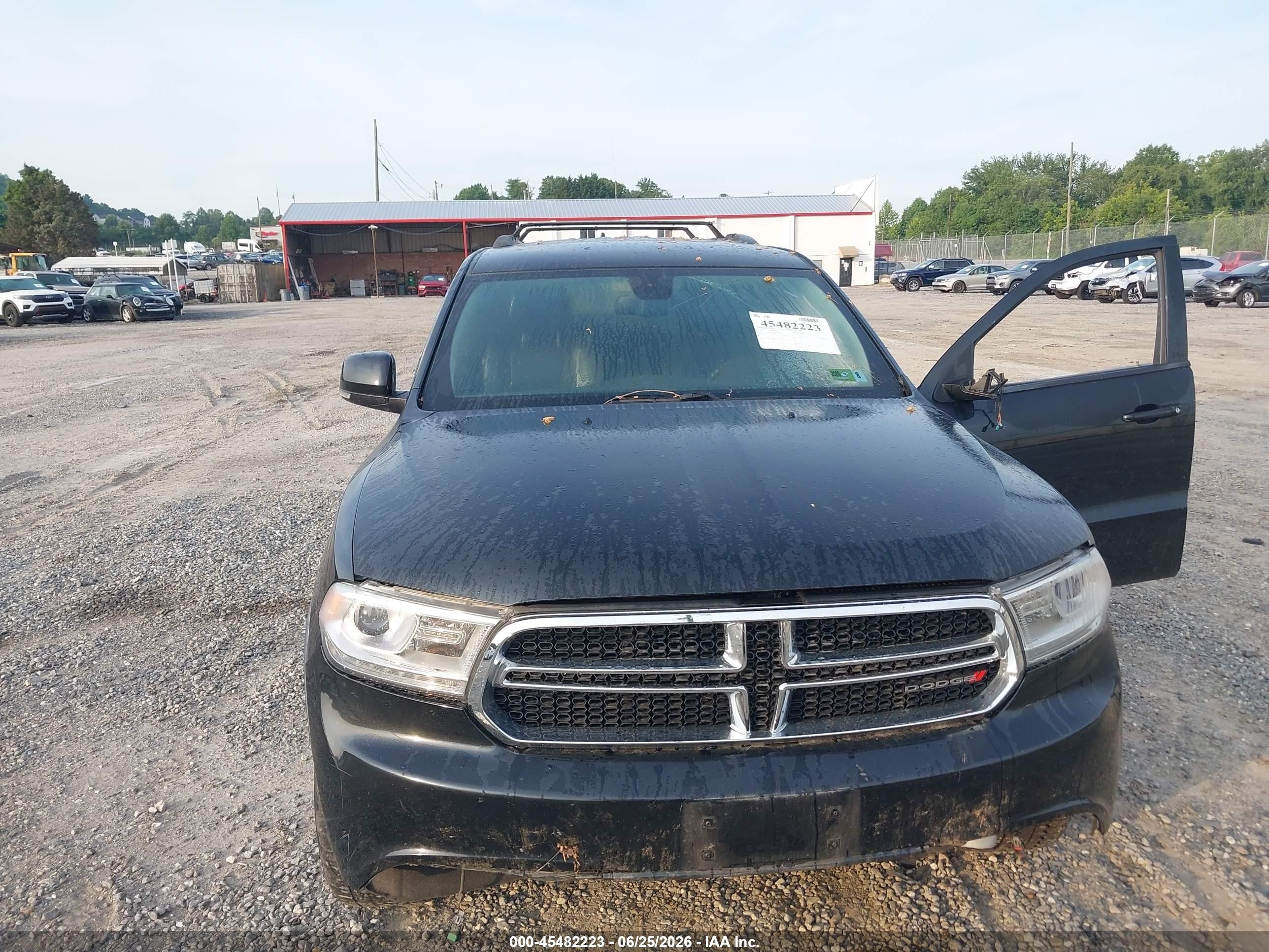2014 Dodge Durango Limited Black vin: 1C4RDJDG1EC449900