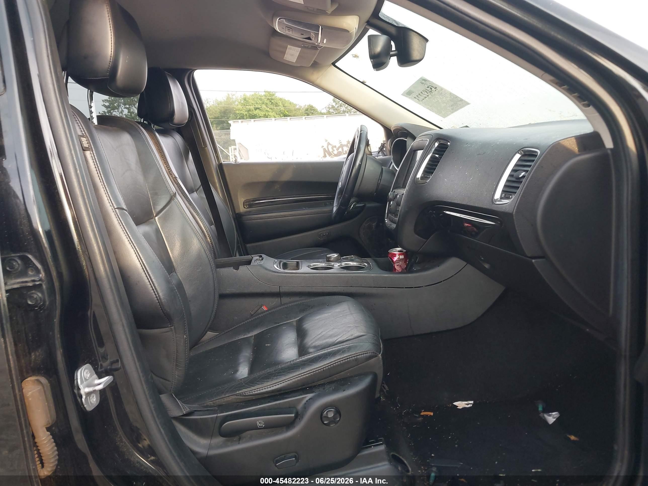2014 Dodge Durango Limited Black vin: 1C4RDJDG1EC449900