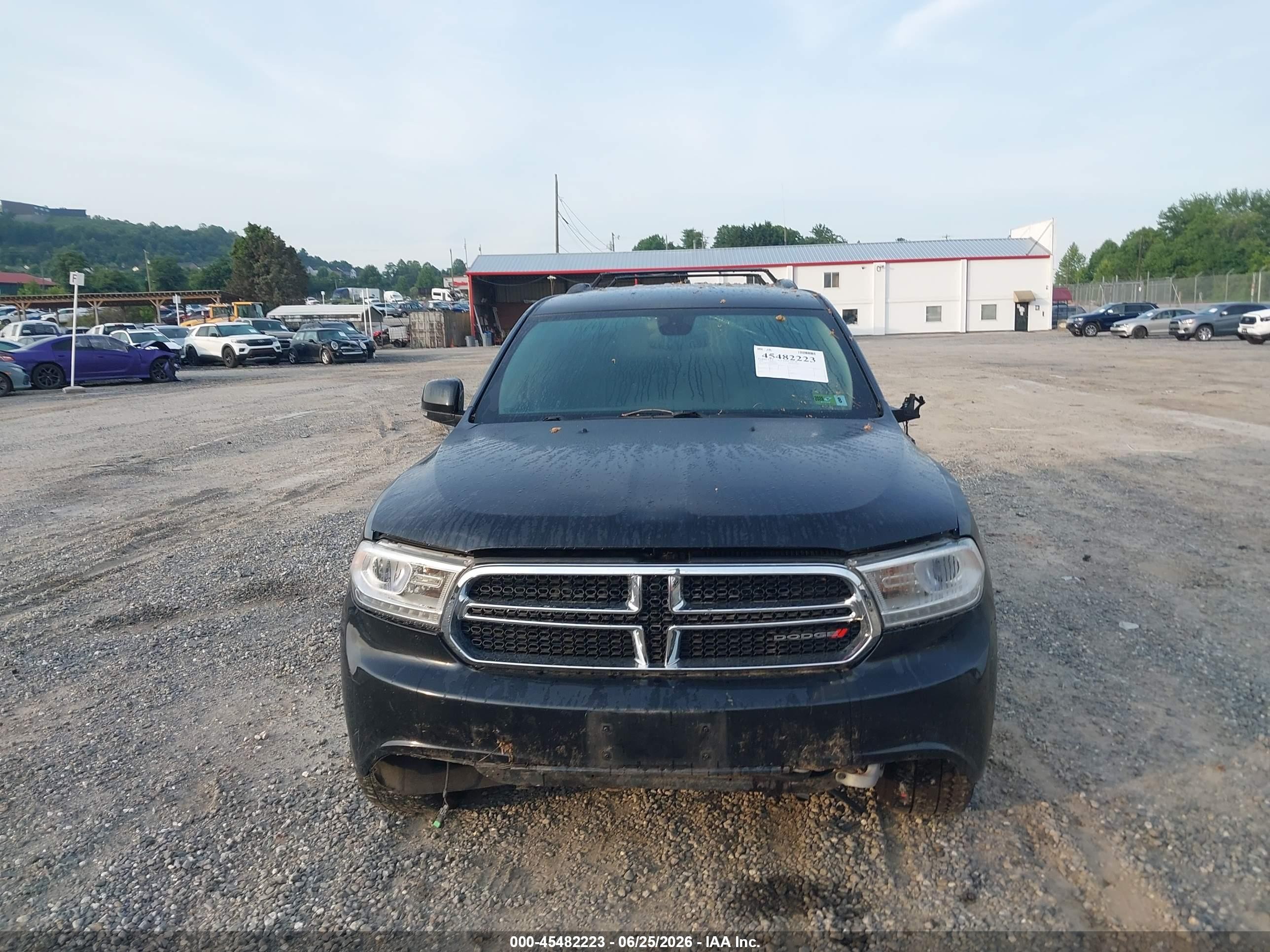 2014 Dodge Durango Limited Black vin: 1C4RDJDG1EC449900