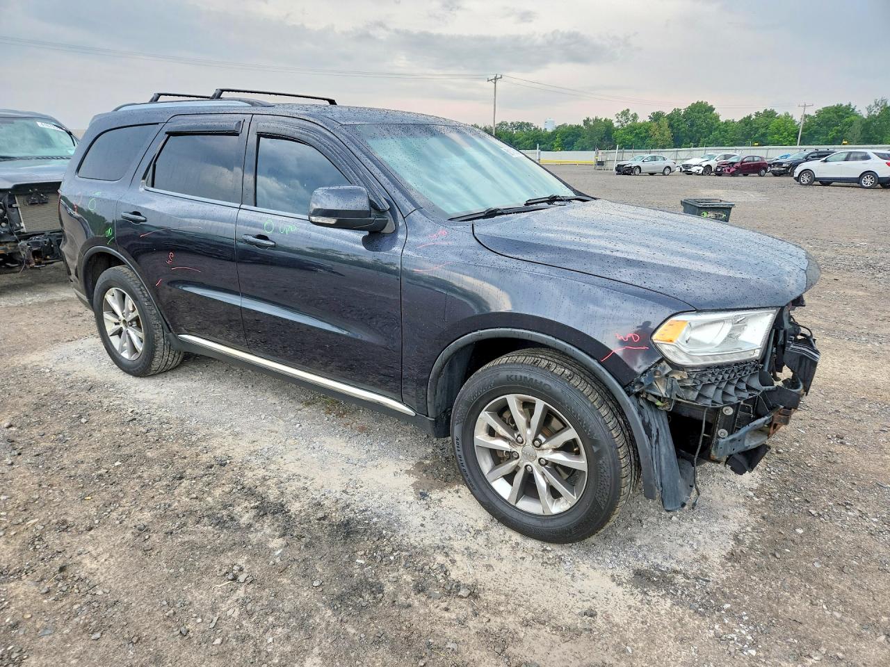 2014 Dodge Durango Limited Black vin: 1C4RDJDG1EC475350