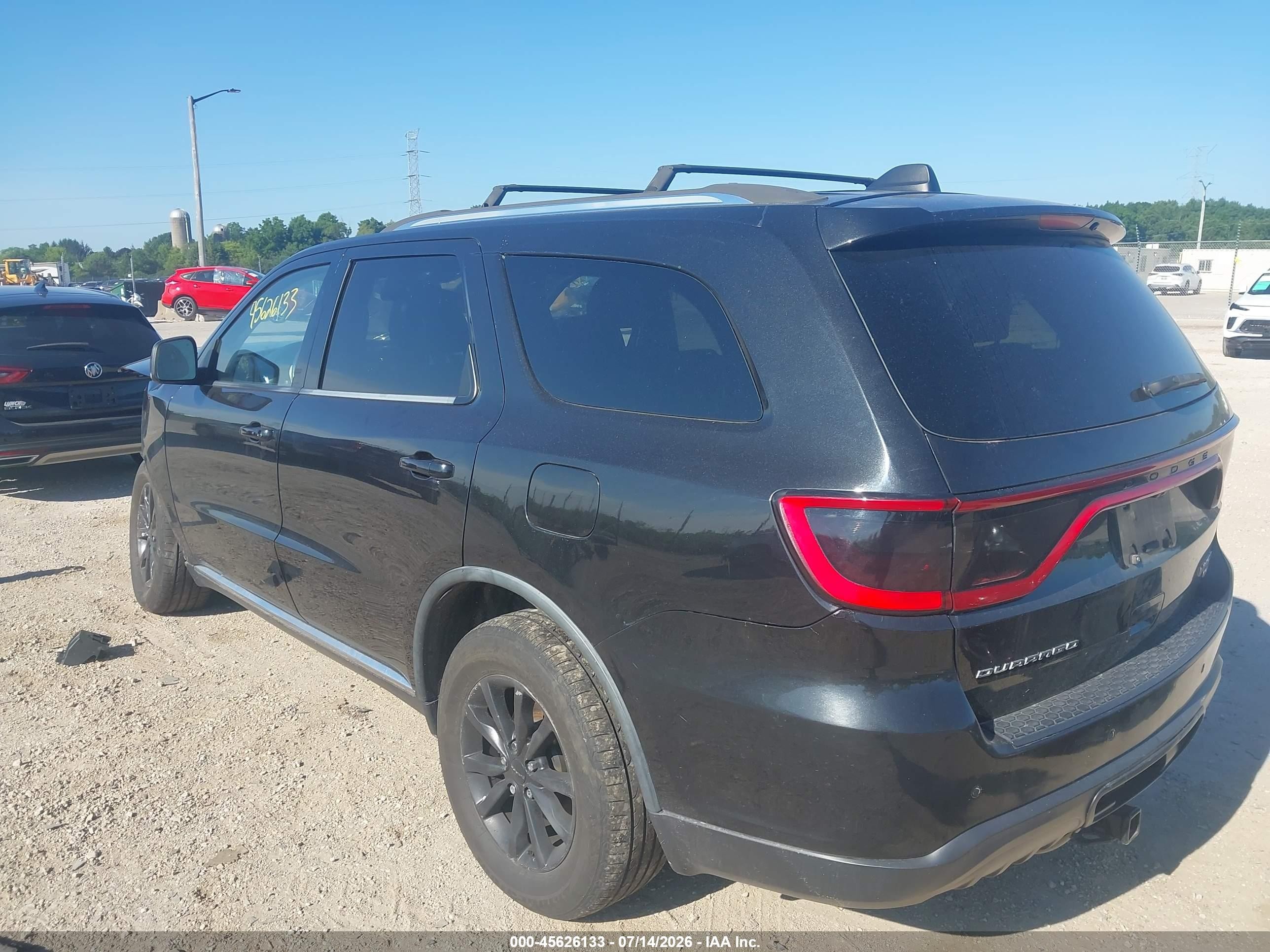 2014 Dodge Durango Limited Black vin: 1C4RDJDG1EC558759