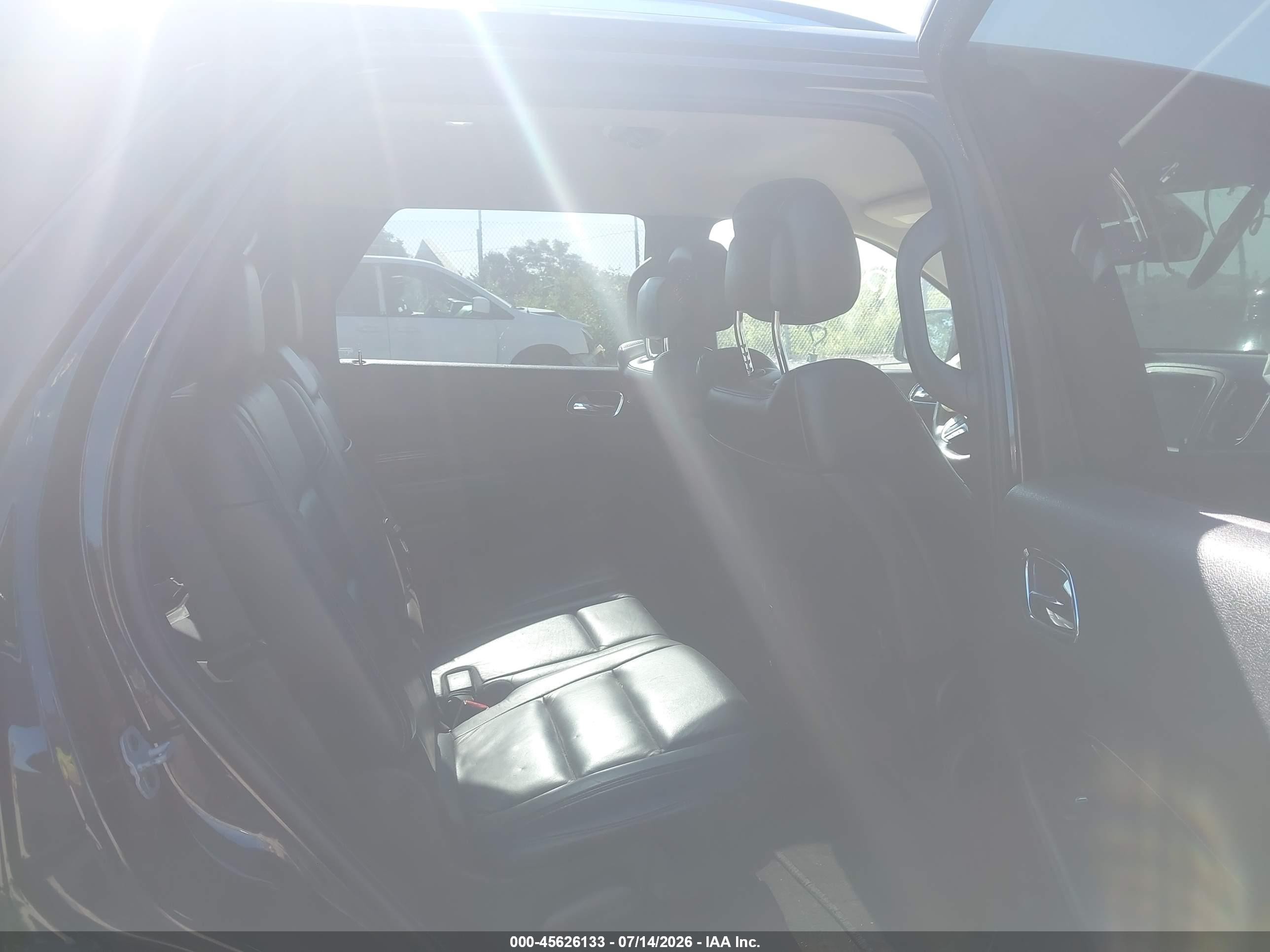 2014 Dodge Durango Limited Black vin: 1C4RDJDG1EC558759