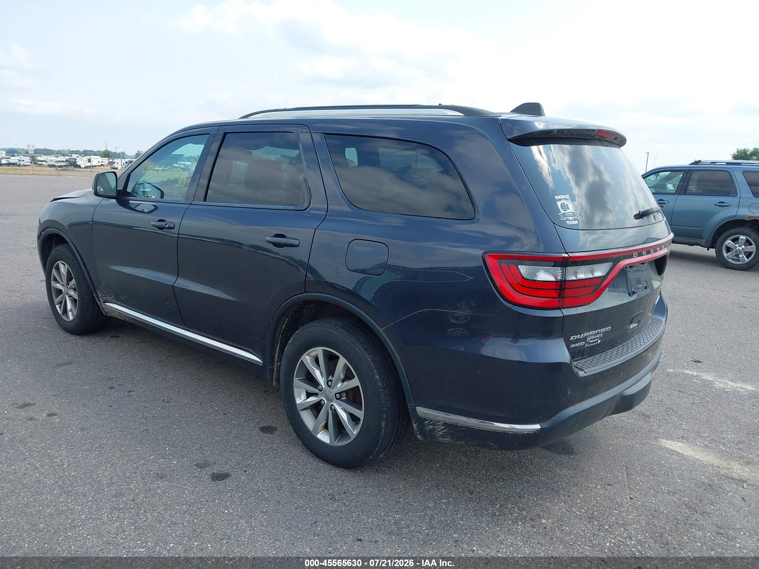 2015 Dodge Durango Limited Green vin: 1C4RDJDG1FC128103
