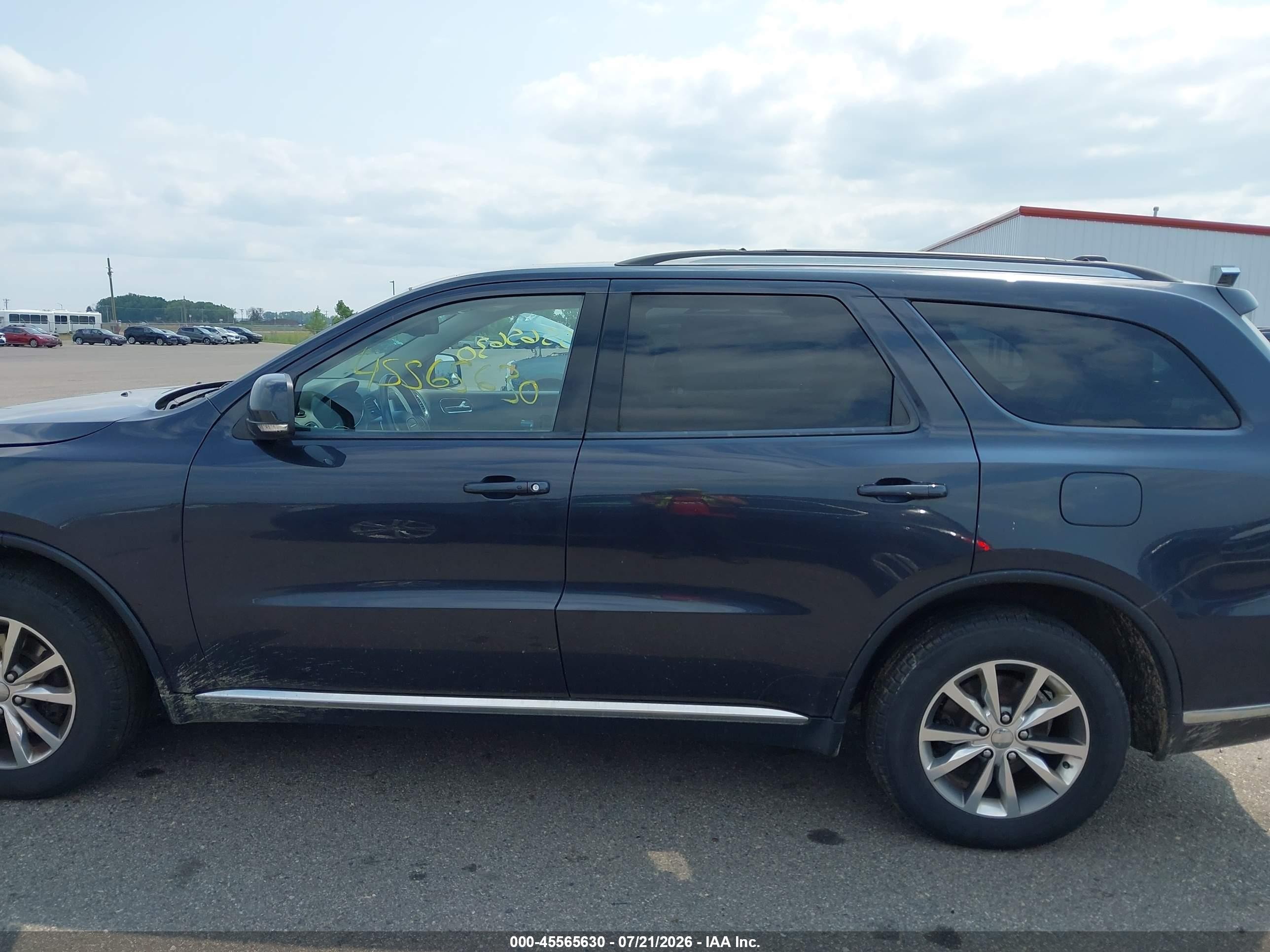 2015 Dodge Durango Limited Green vin: 1C4RDJDG1FC128103
