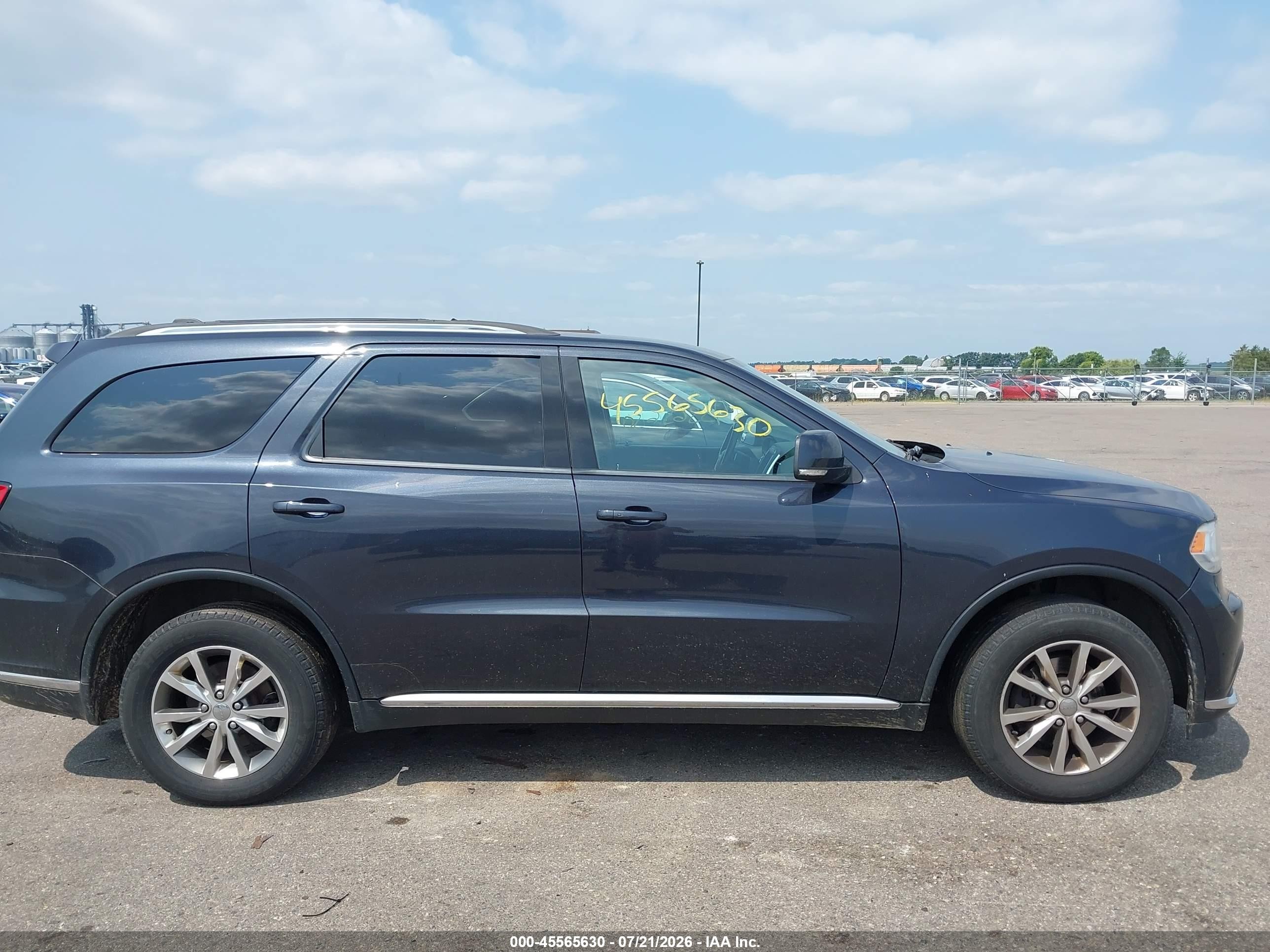 2015 Dodge Durango Limited Green vin: 1C4RDJDG1FC128103