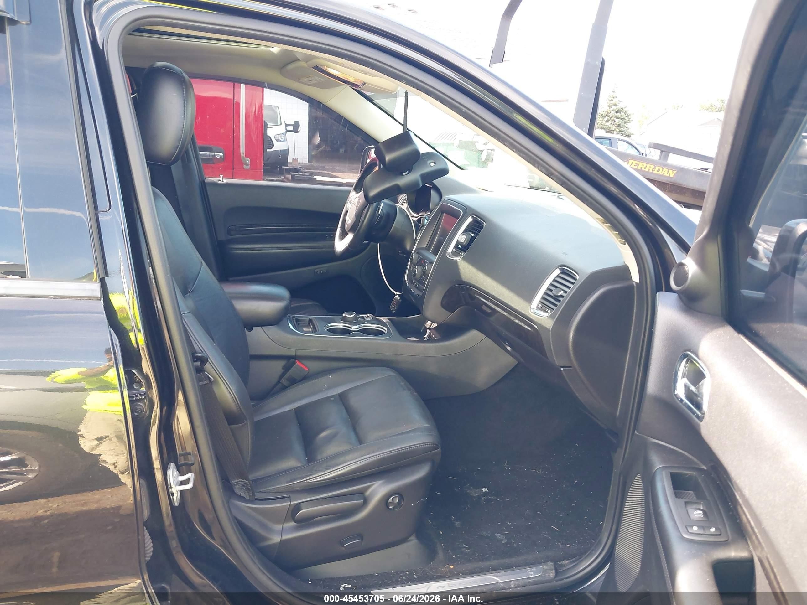 2015 Dodge Durango Limited Черный vin: 1C4RDJDG1FC148321