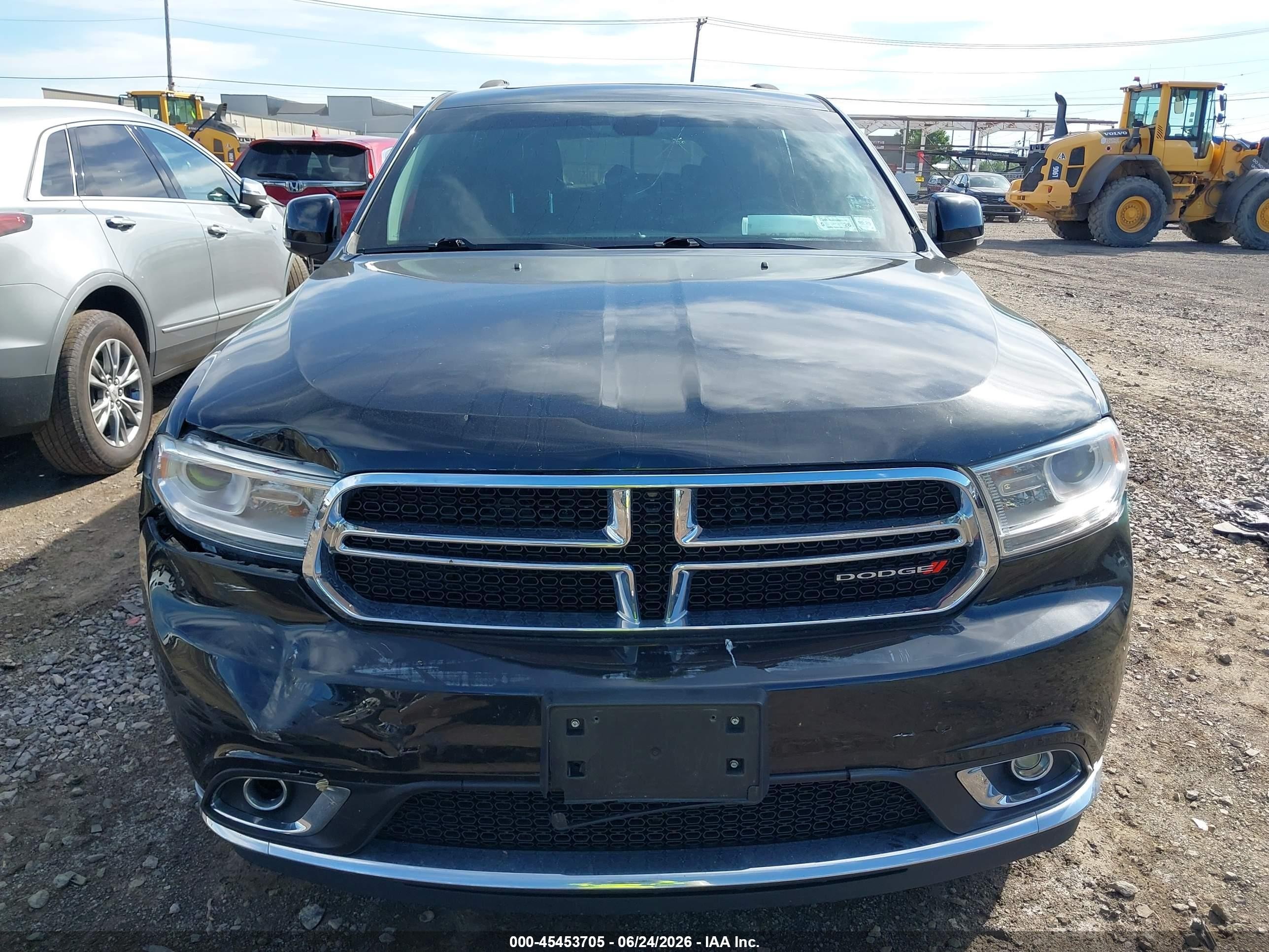 2015 Dodge Durango Limited Черный vin: 1C4RDJDG1FC148321