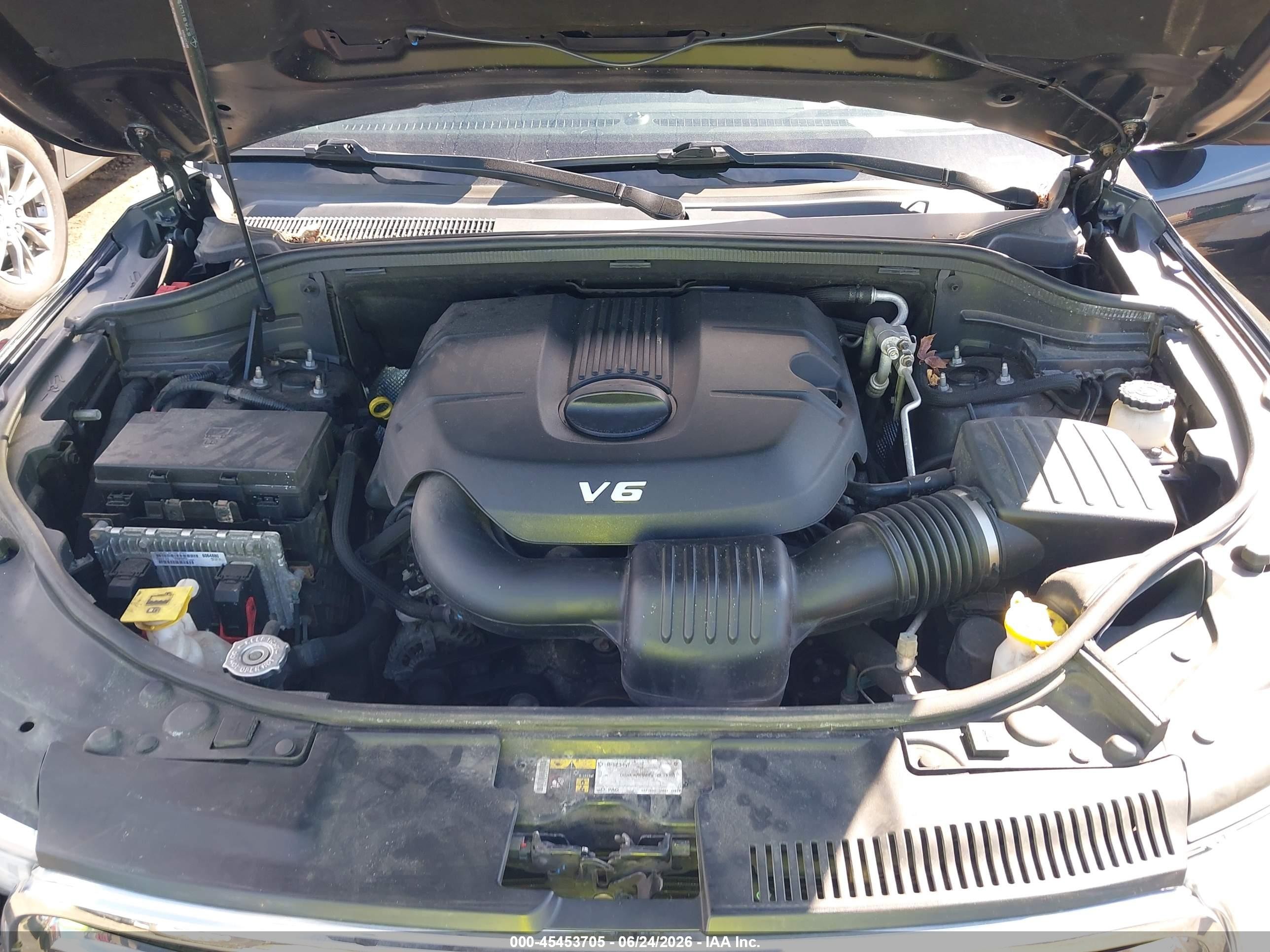 2015 Dodge Durango Limited Черный vin: 1C4RDJDG1FC148321