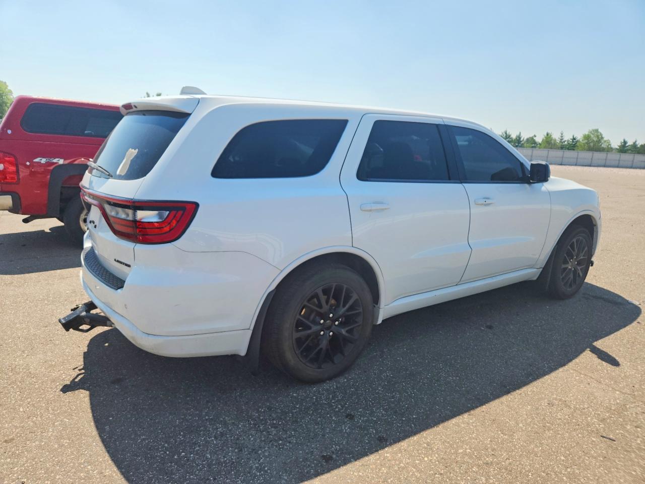2015 Dodge Durango Limited White vin: 1C4RDJDG1FC176037