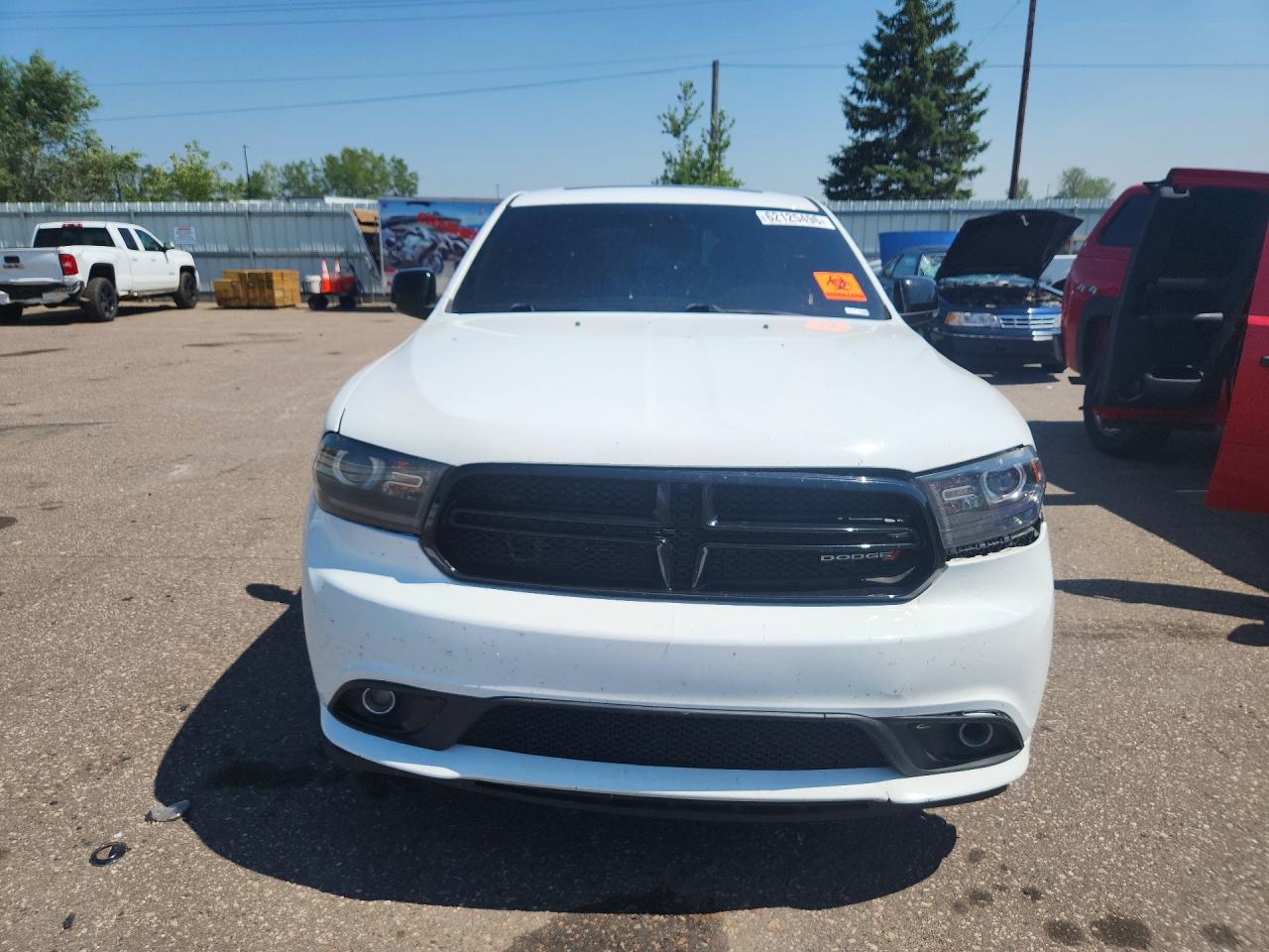 2015 Dodge Durango Limited White vin: 1C4RDJDG1FC176037