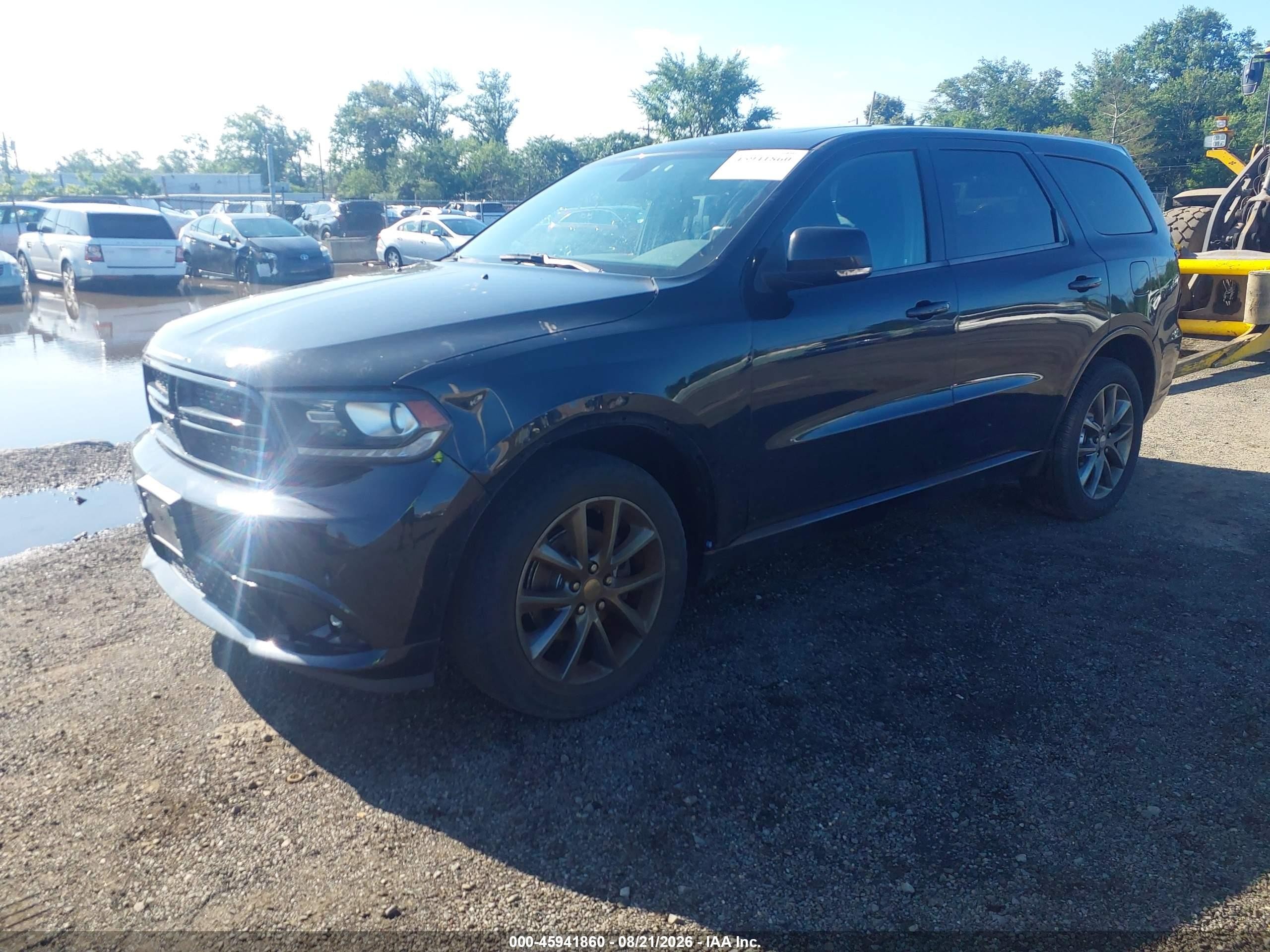 2015 Dodge Durango Limited Black vin: 1C4RDJDG1FC715191