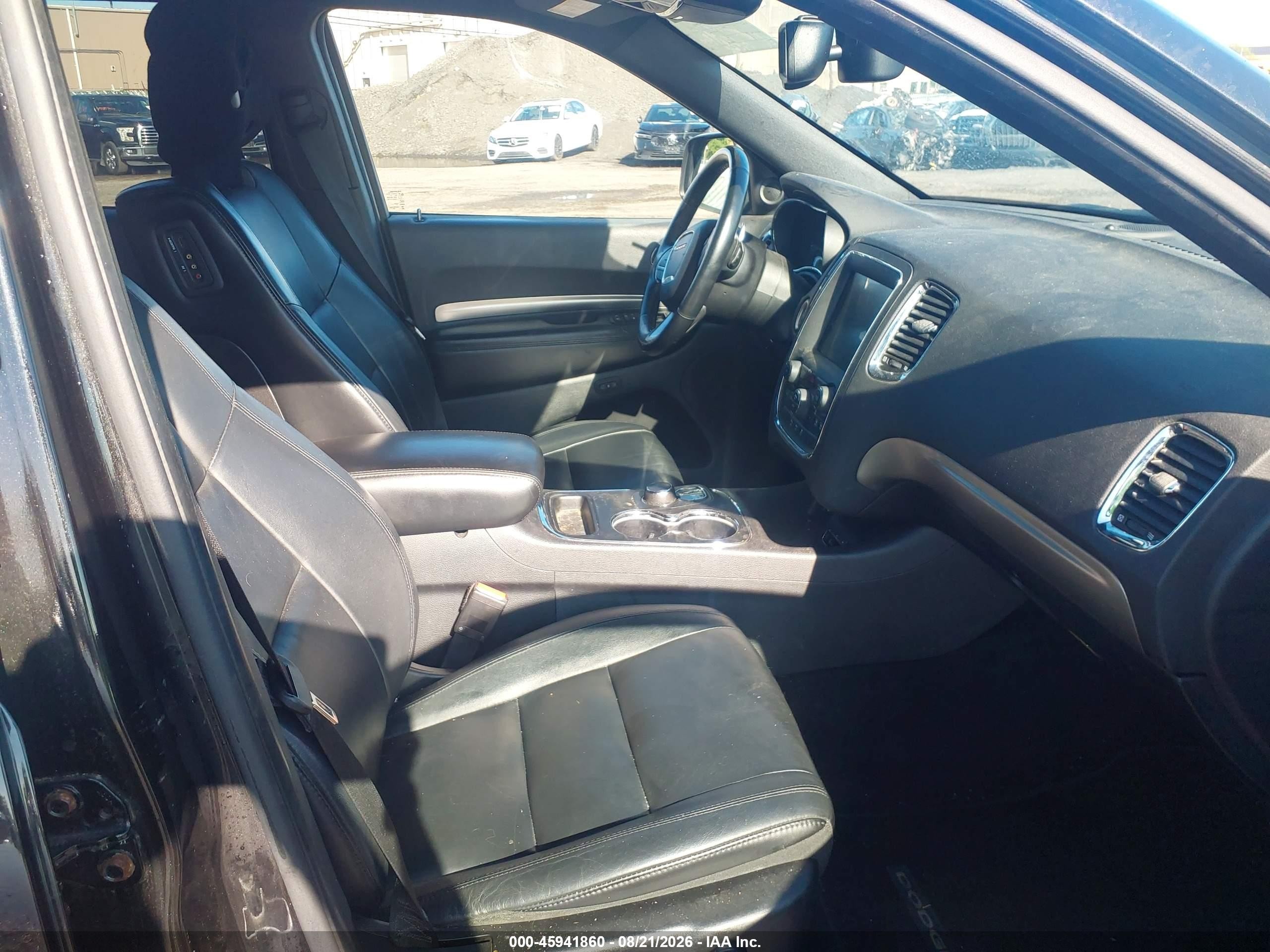 2015 Dodge Durango Limited Black vin: 1C4RDJDG1FC715191