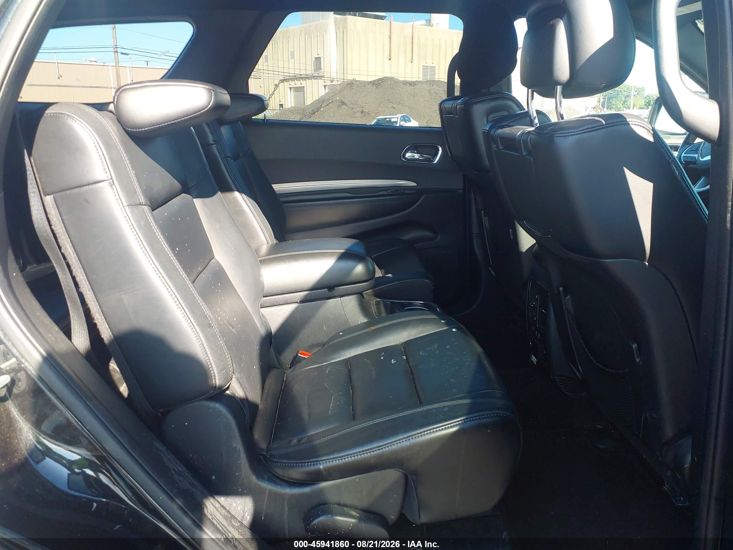 2015 Dodge Durango Limited Black vin: 1C4RDJDG1FC715191