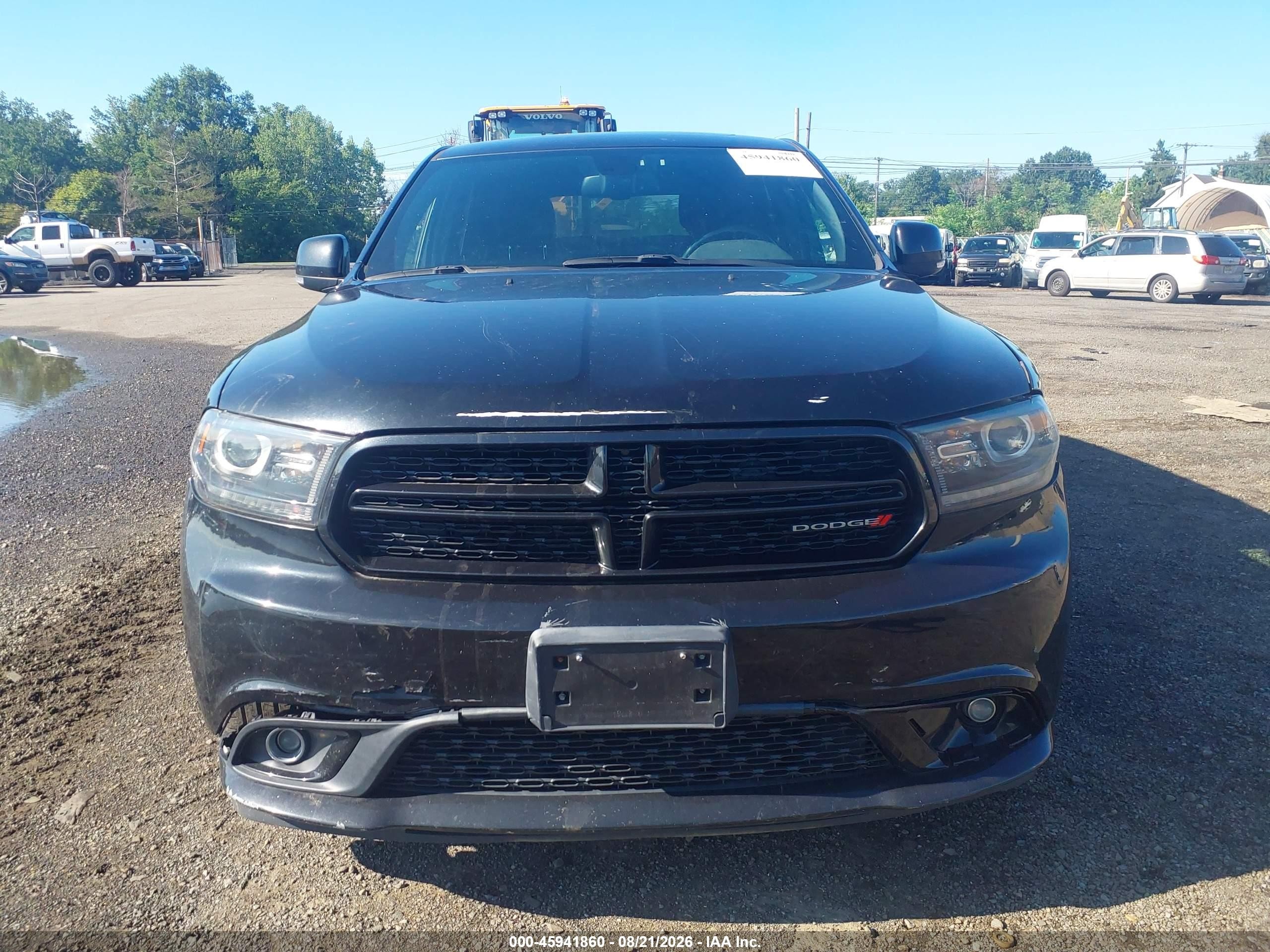 2015 Dodge Durango Limited Black vin: 1C4RDJDG1FC715191
