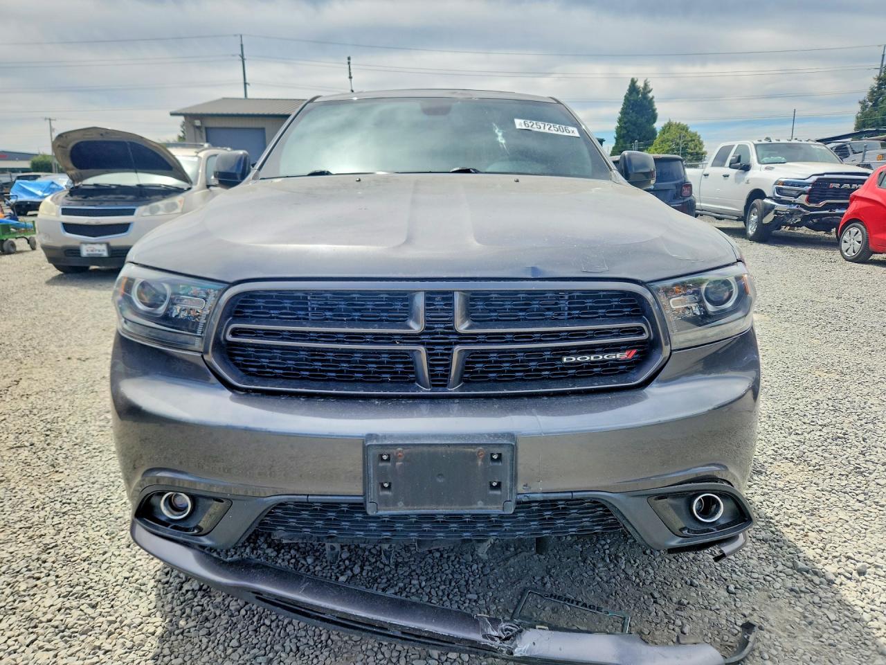 2015 Dodge Durango Limited Gray vin: 1C4RDJDG1FC730256