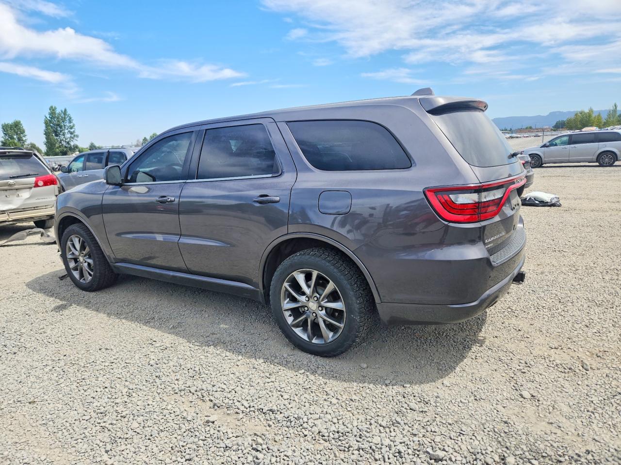 2015 Dodge Durango Limited Gray vin: 1C4RDJDG1FC730256