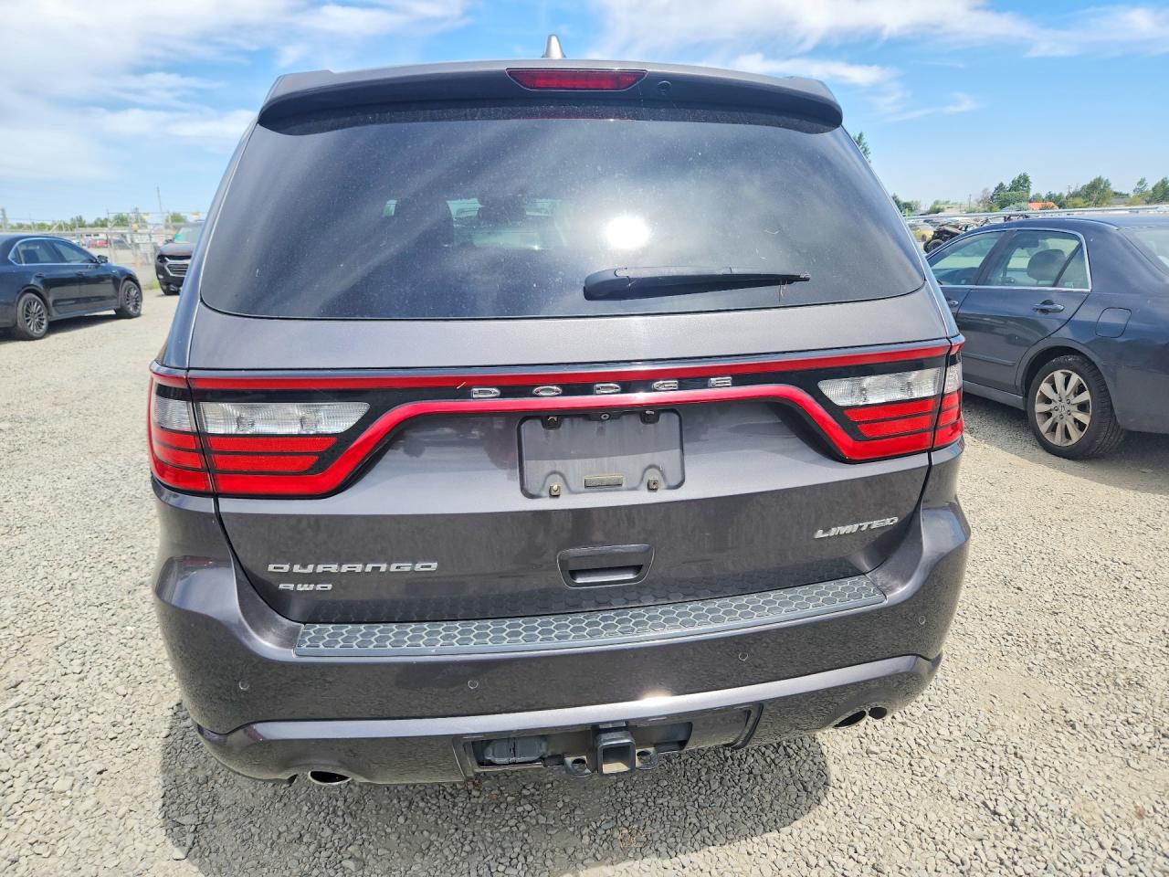 2015 Dodge Durango Limited Gray vin: 1C4RDJDG1FC730256