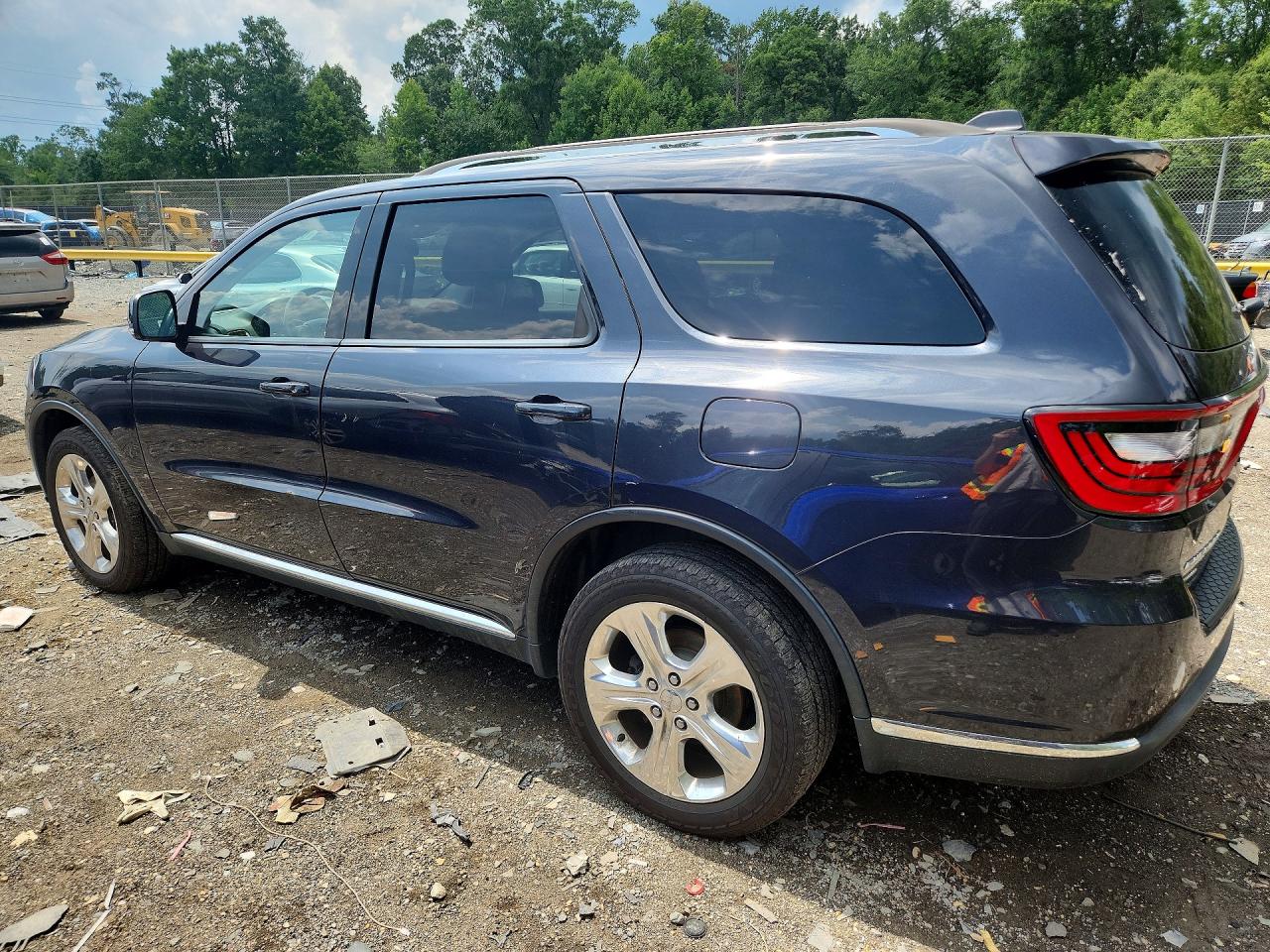 2015 Dodge Durango Limited Синий vin: 1C4RDJDG1FC880870
