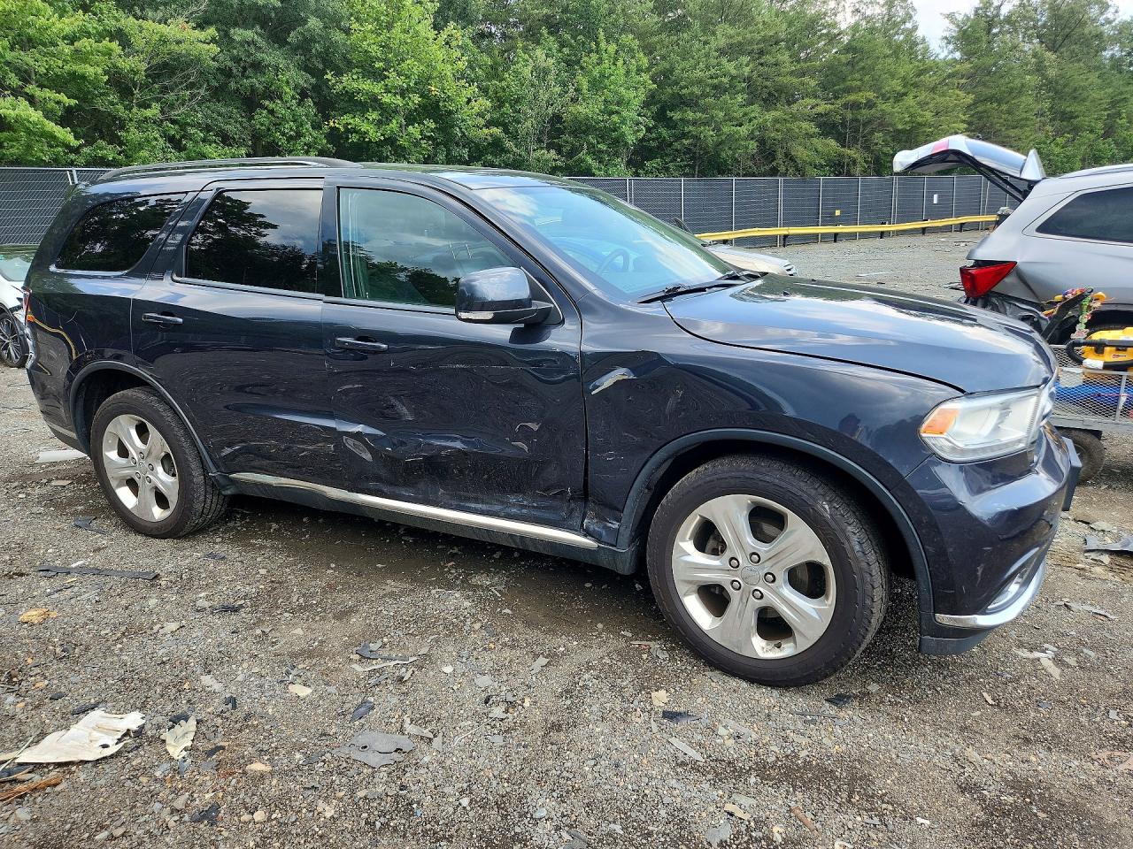 2015 Dodge Durango Limited Синий vin: 1C4RDJDG1FC880870