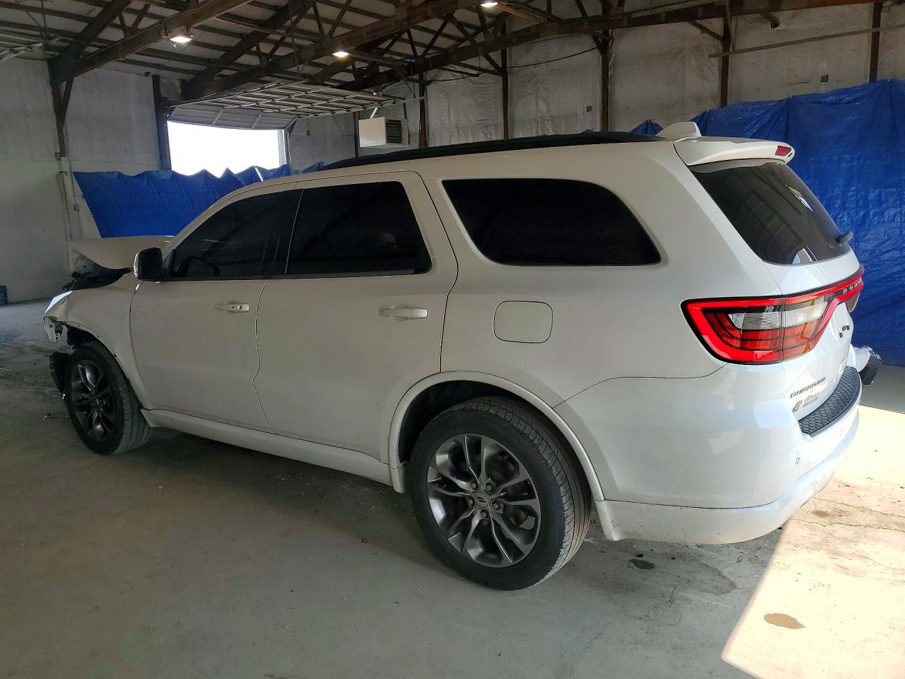 2020 Dodge Durango Gt White vin: 1C4RDJDG1LC229623