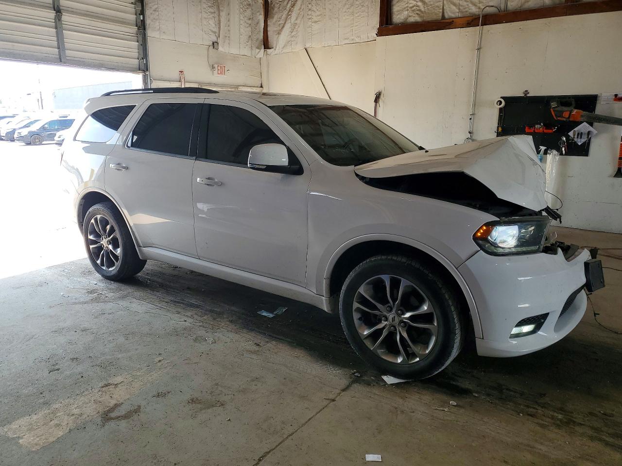 2020 Dodge Durango Gt White vin: 1C4RDJDG1LC229623