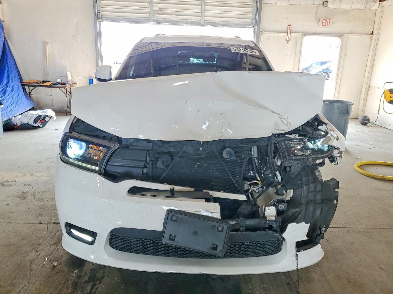 2020 Dodge Durango Gt White vin: 1C4RDJDG1LC229623