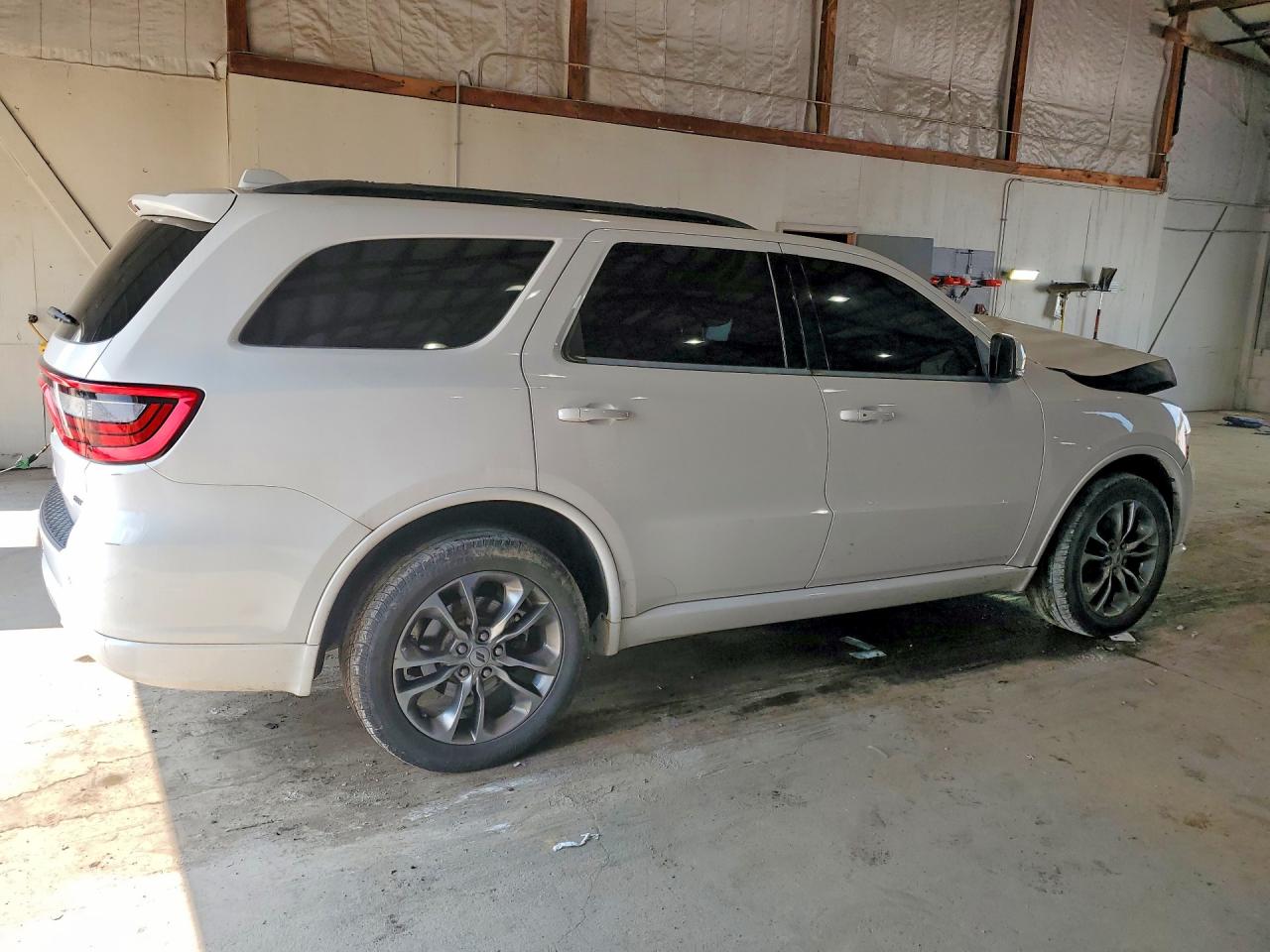2020 Dodge Durango Gt White vin: 1C4RDJDG1LC229623