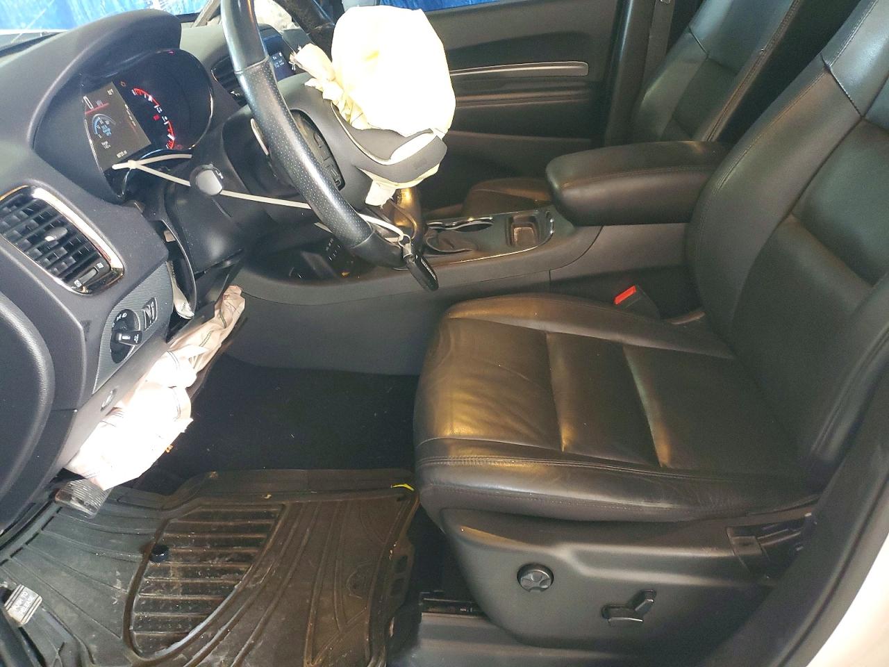 2020 Dodge Durango Gt White vin: 1C4RDJDG1LC229623