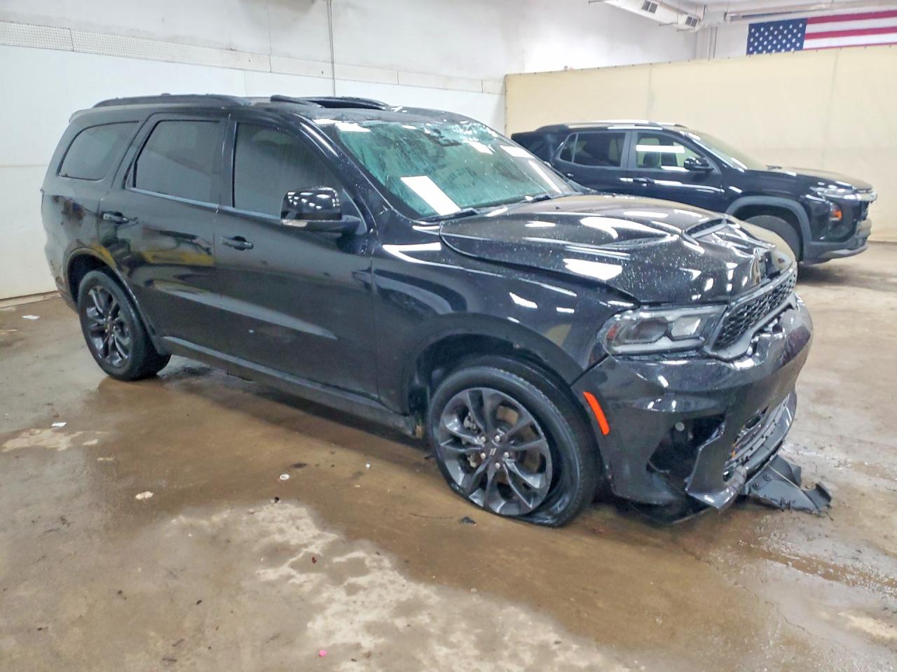 2024 Dodge Durango Gt Черный vin: 1C4RDJDG1RC221675