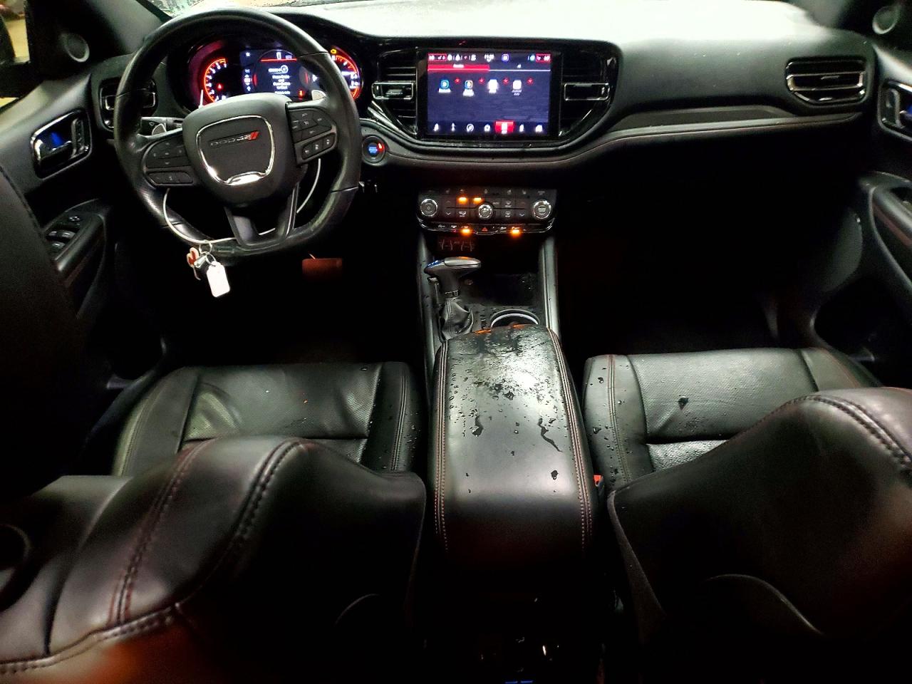 2024 Dodge Durango Gt Черный vin: 1C4RDJDG1RC221675