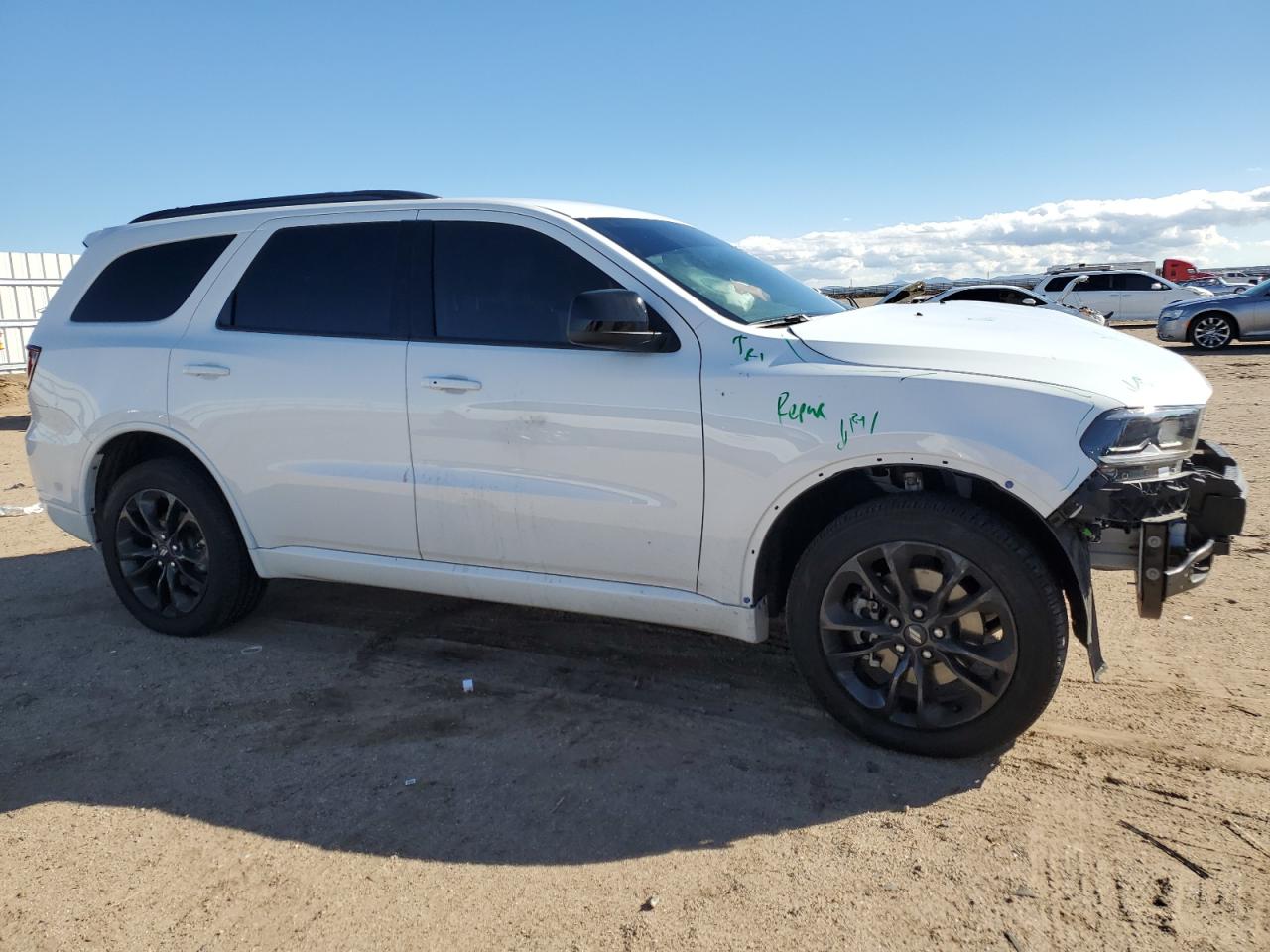 2025 Dodge Durango Gt Белый vin: 1C4RDJDG1SC539107