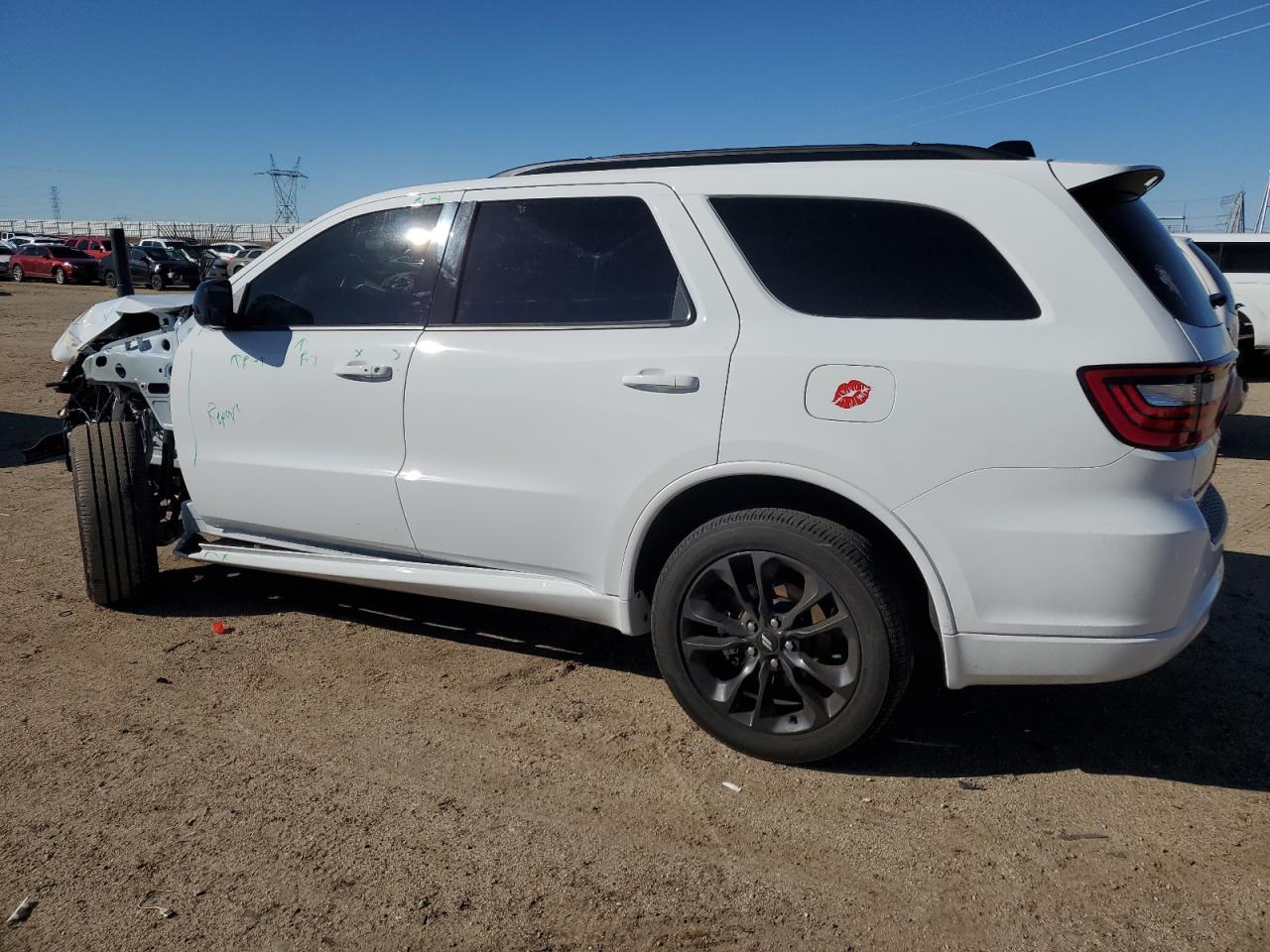 2025 Dodge Durango Gt Белый vin: 1C4RDJDG1SC539107