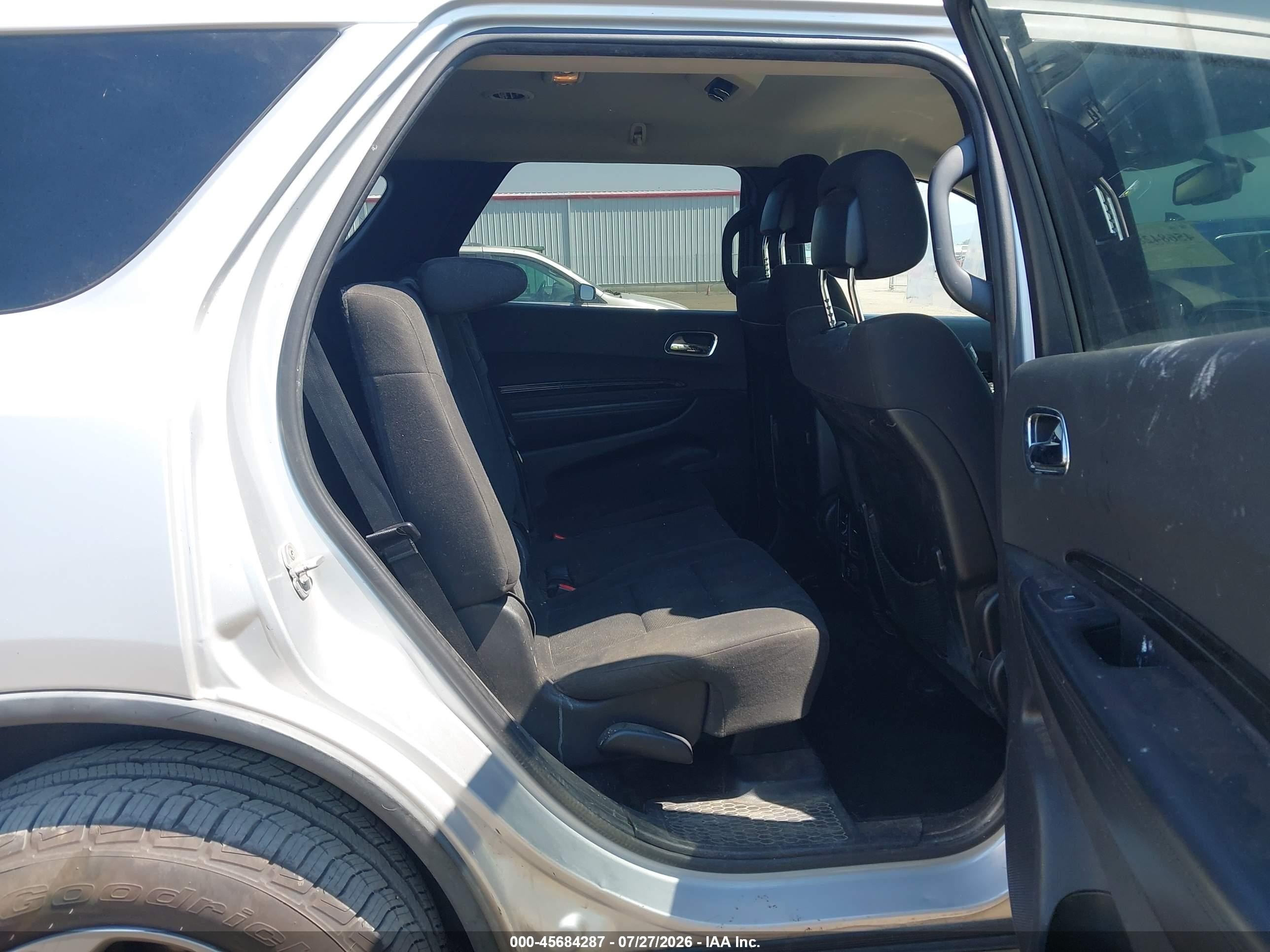 2012 Dodge Durango Crew Silver vin: 1C4RDJDG2CC152941