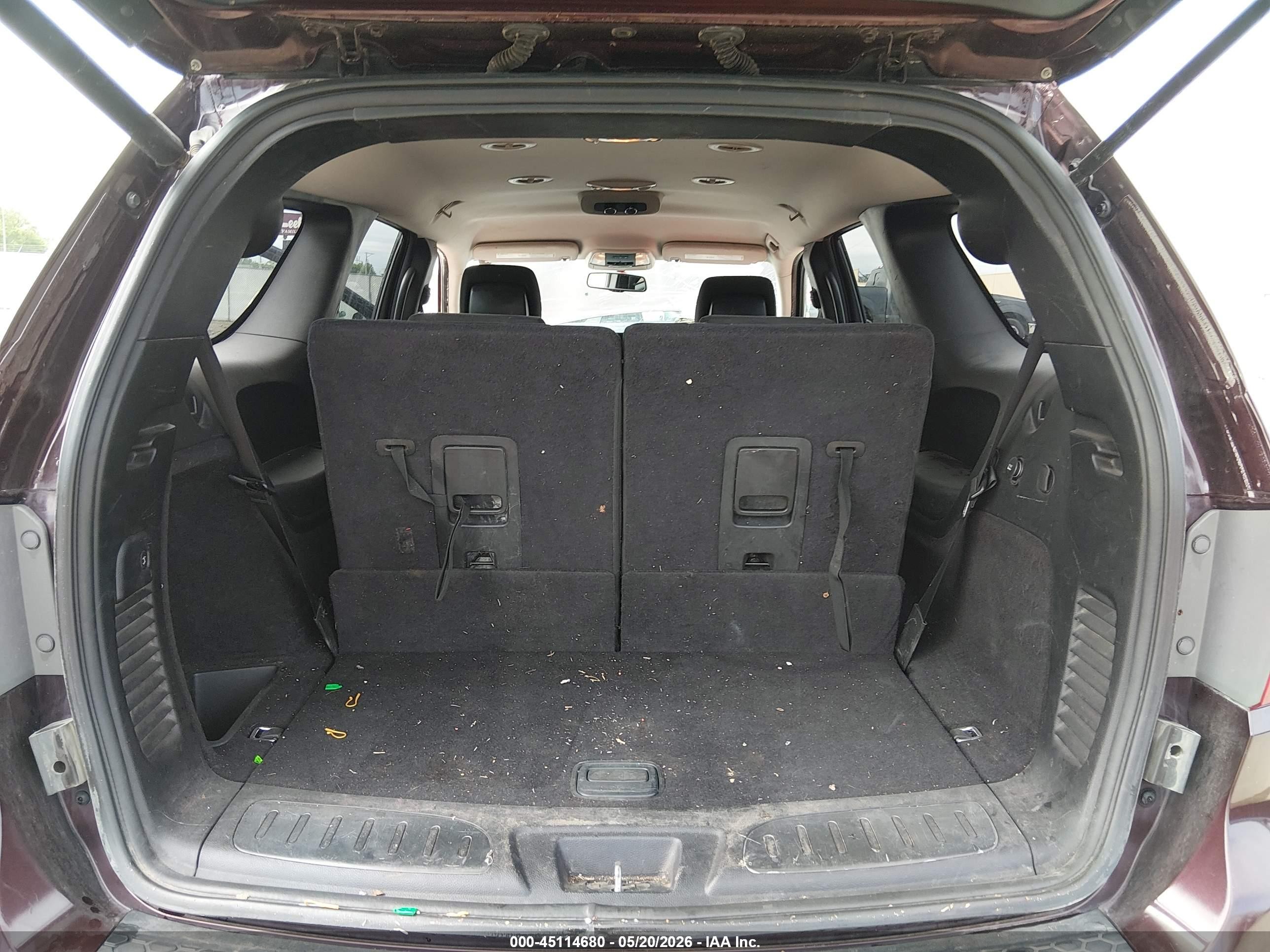 2012 Dodge Durango Crew Burgundy vin: 1C4RDJDG2CC322070