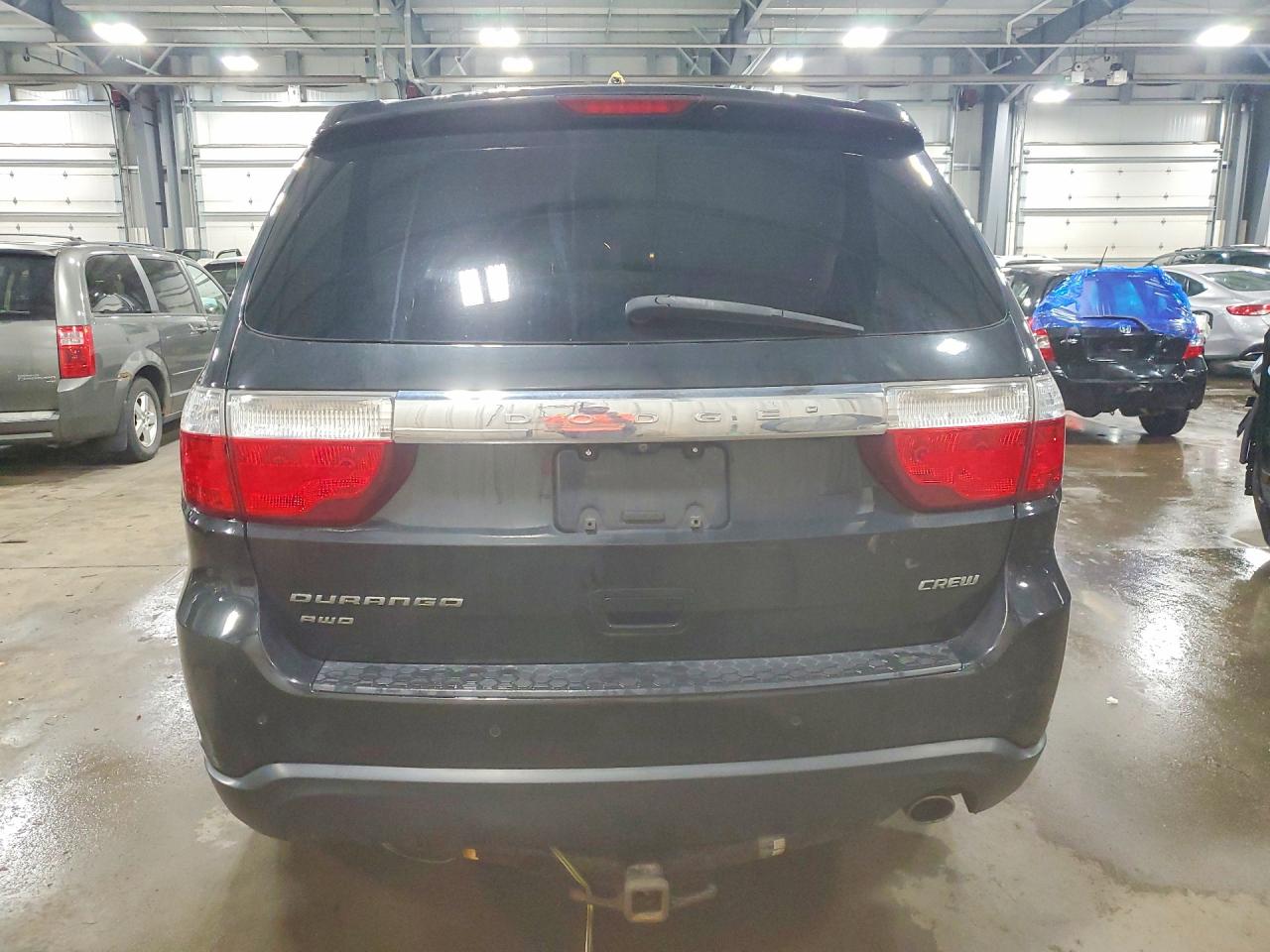 2013 Dodge Durango Crew Черный vin: 1C4RDJDG2DC604775