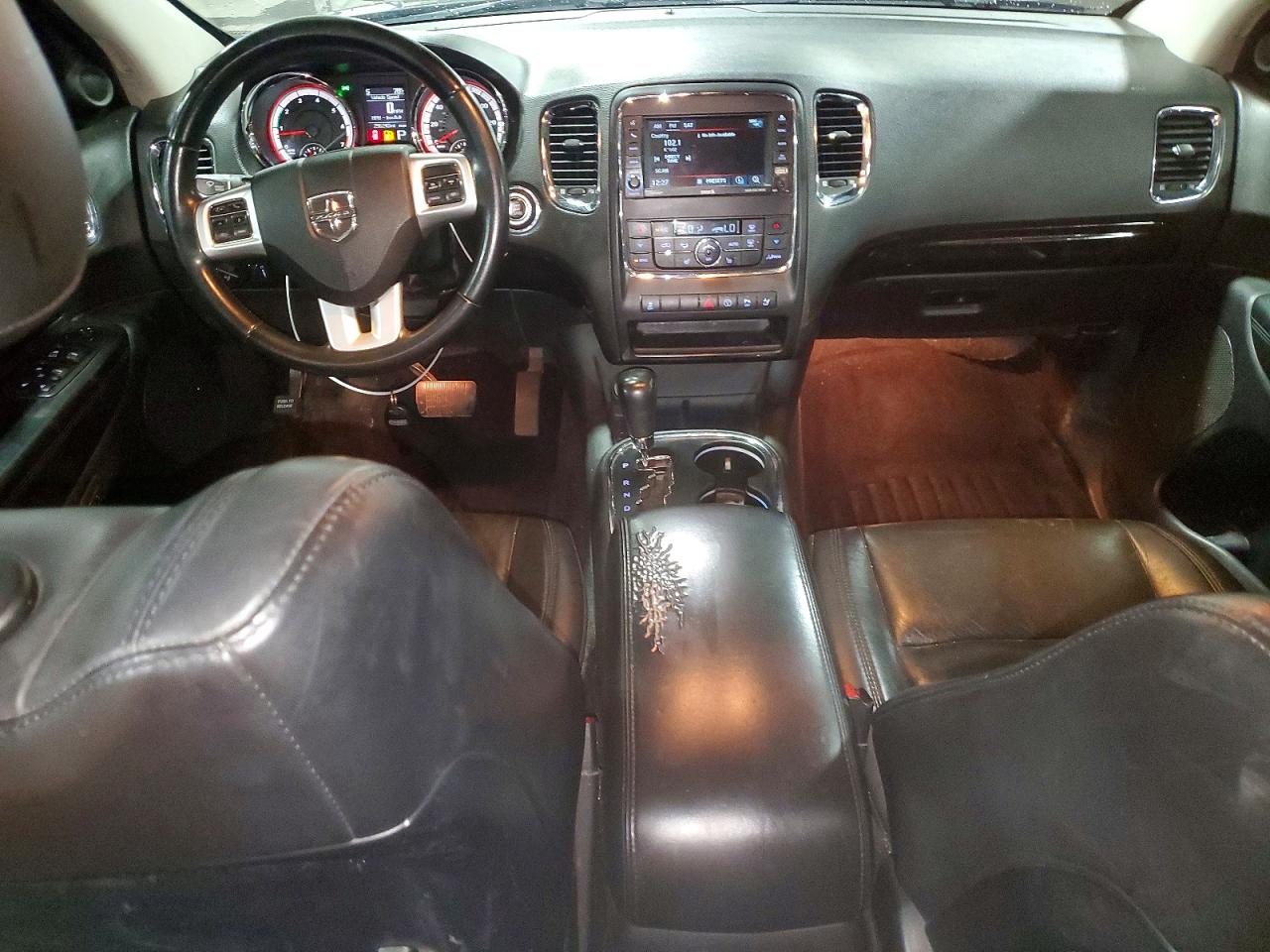 2013 Dodge Durango Crew Черный vin: 1C4RDJDG2DC604775